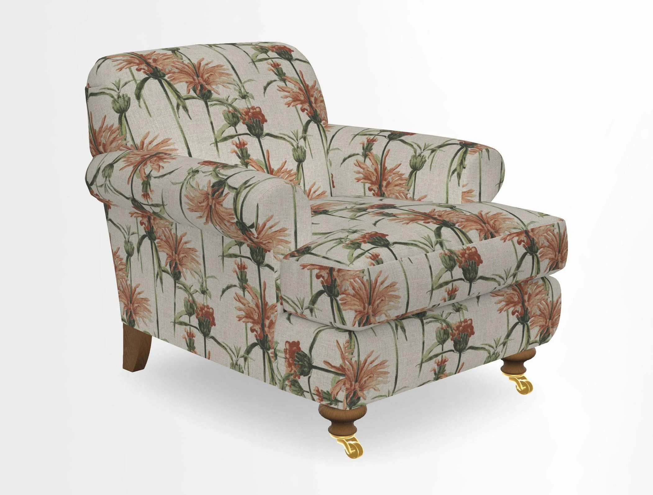 Hampton Chair in Two Tone Plain Biscuit