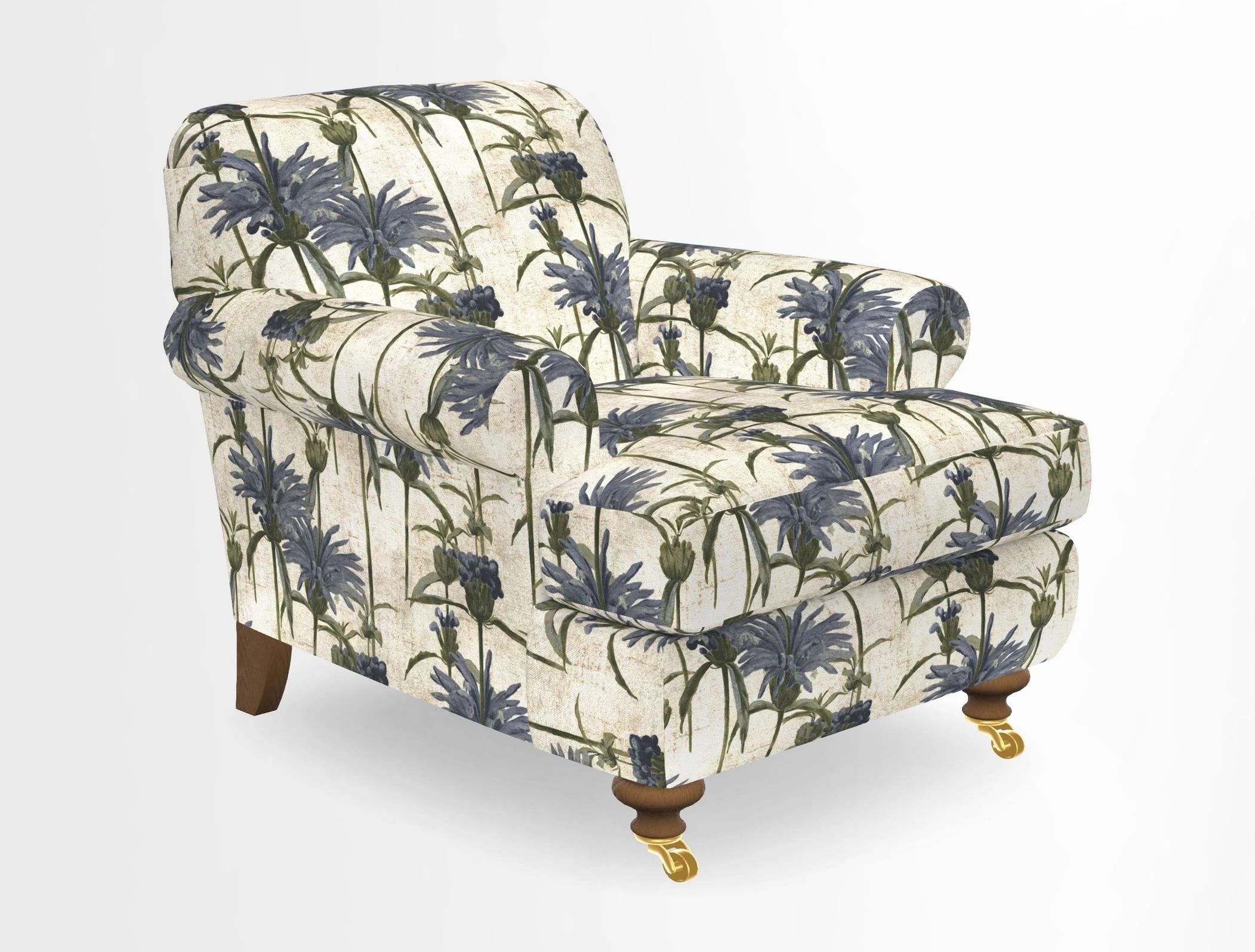 Hampton Chair in Two Tone Plain Biscuit