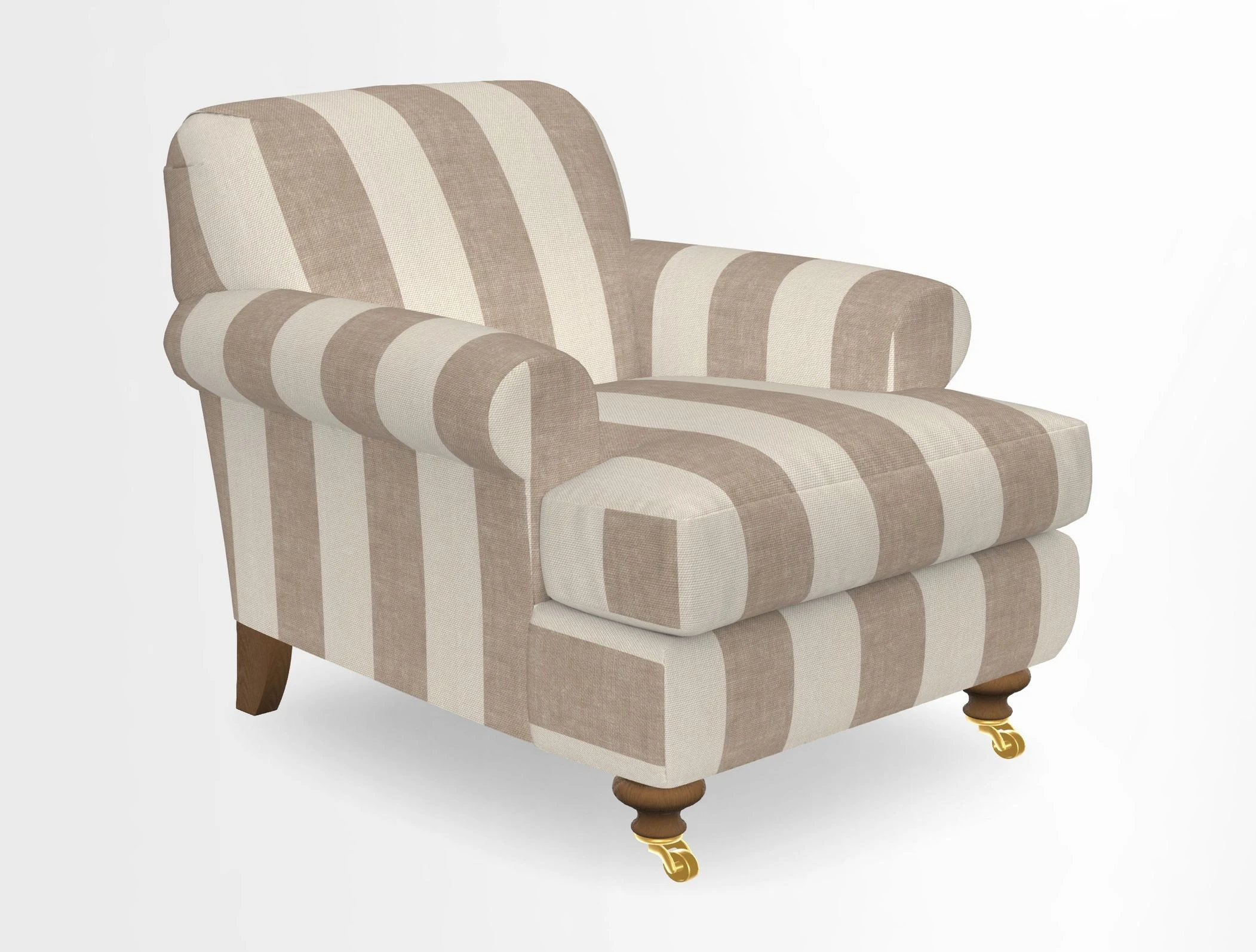 Hampton Chair in Two Tone Plain Biscuit