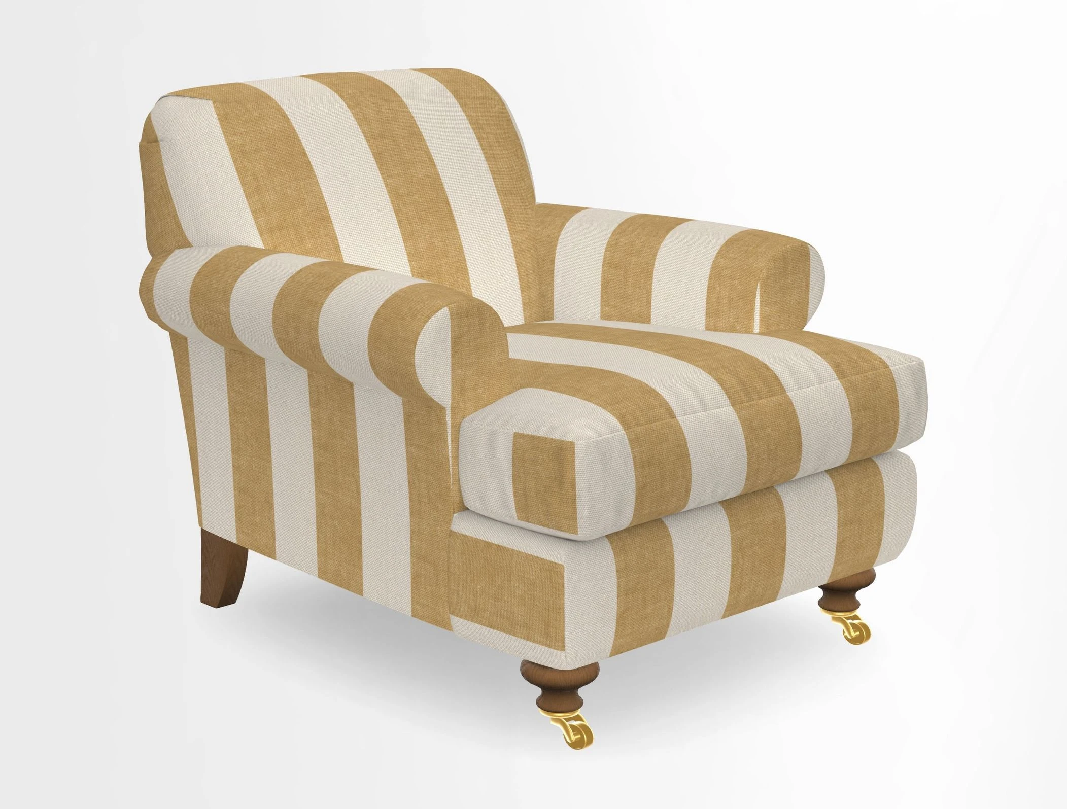 Hampton Chair in Two Tone Plain Biscuit