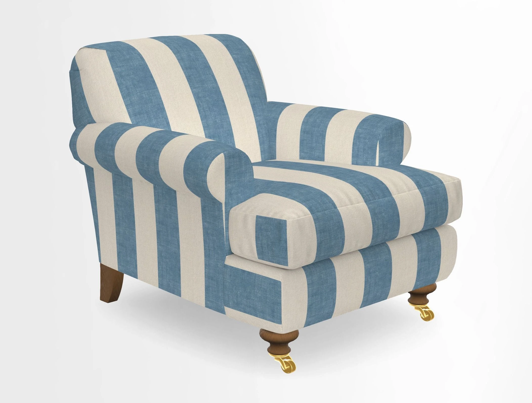 Hampton Chair in Two Tone Plain Biscuit