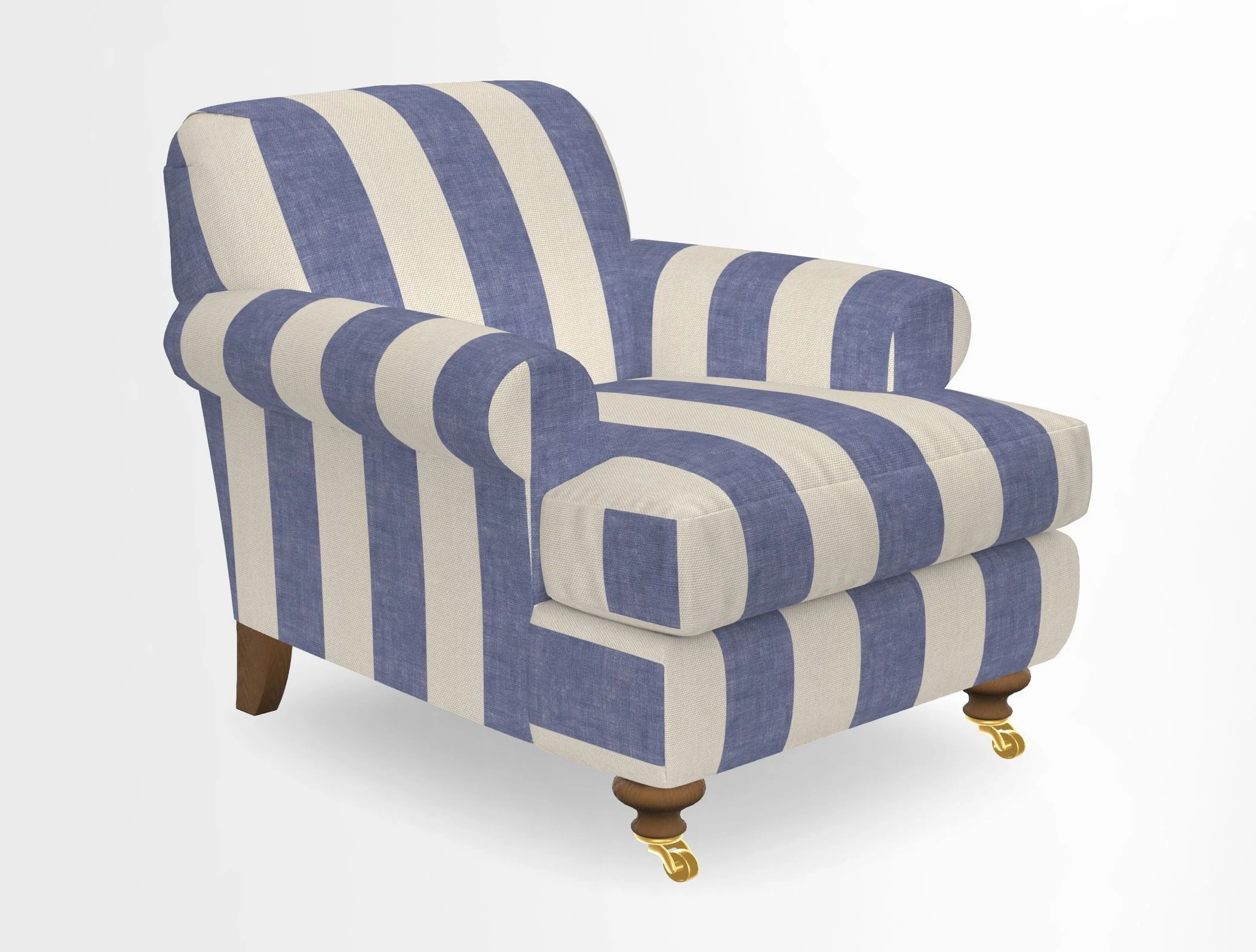 Hampton Chair in Two Tone Plain Biscuit
