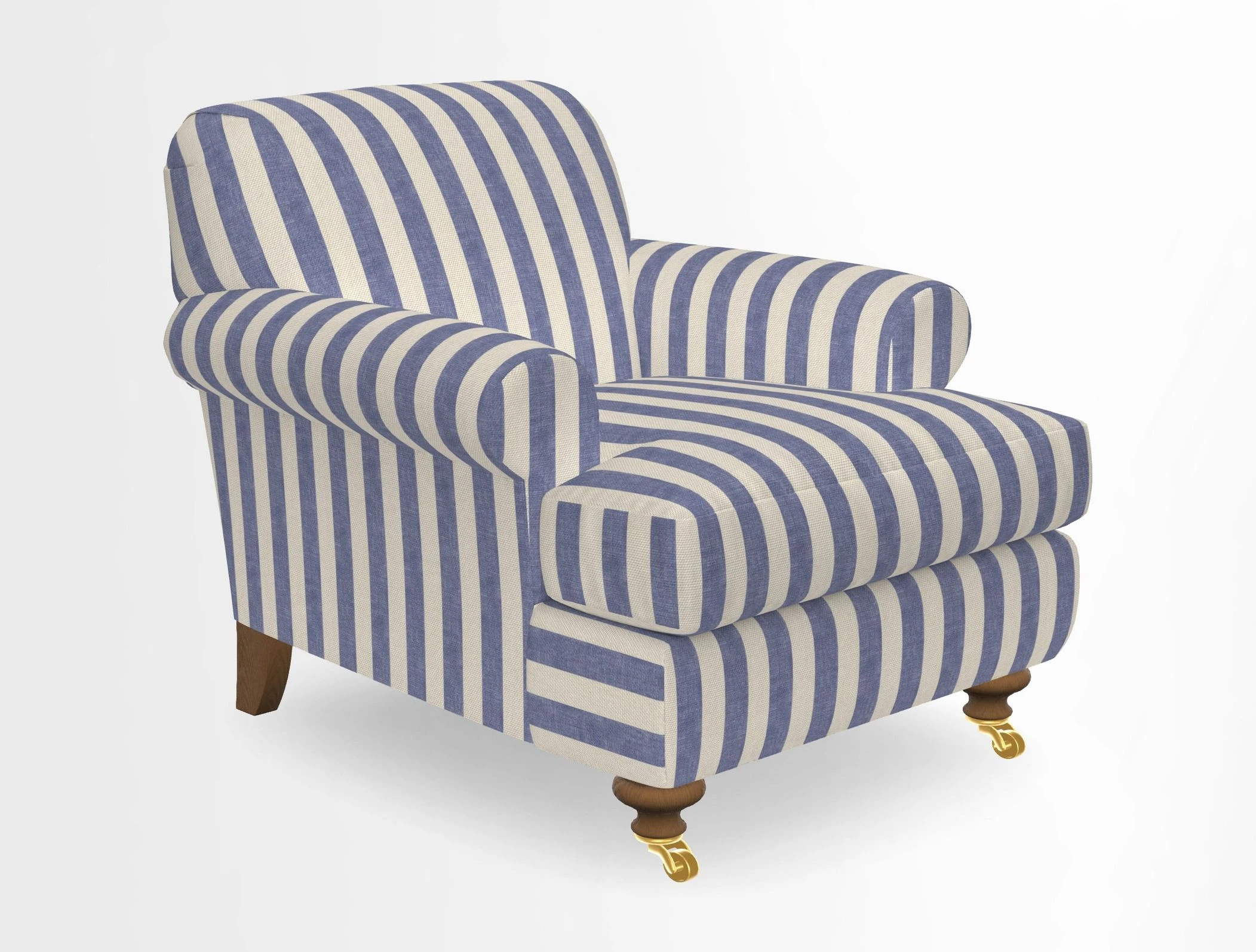 Hampton Chair in Two Tone Plain Biscuit