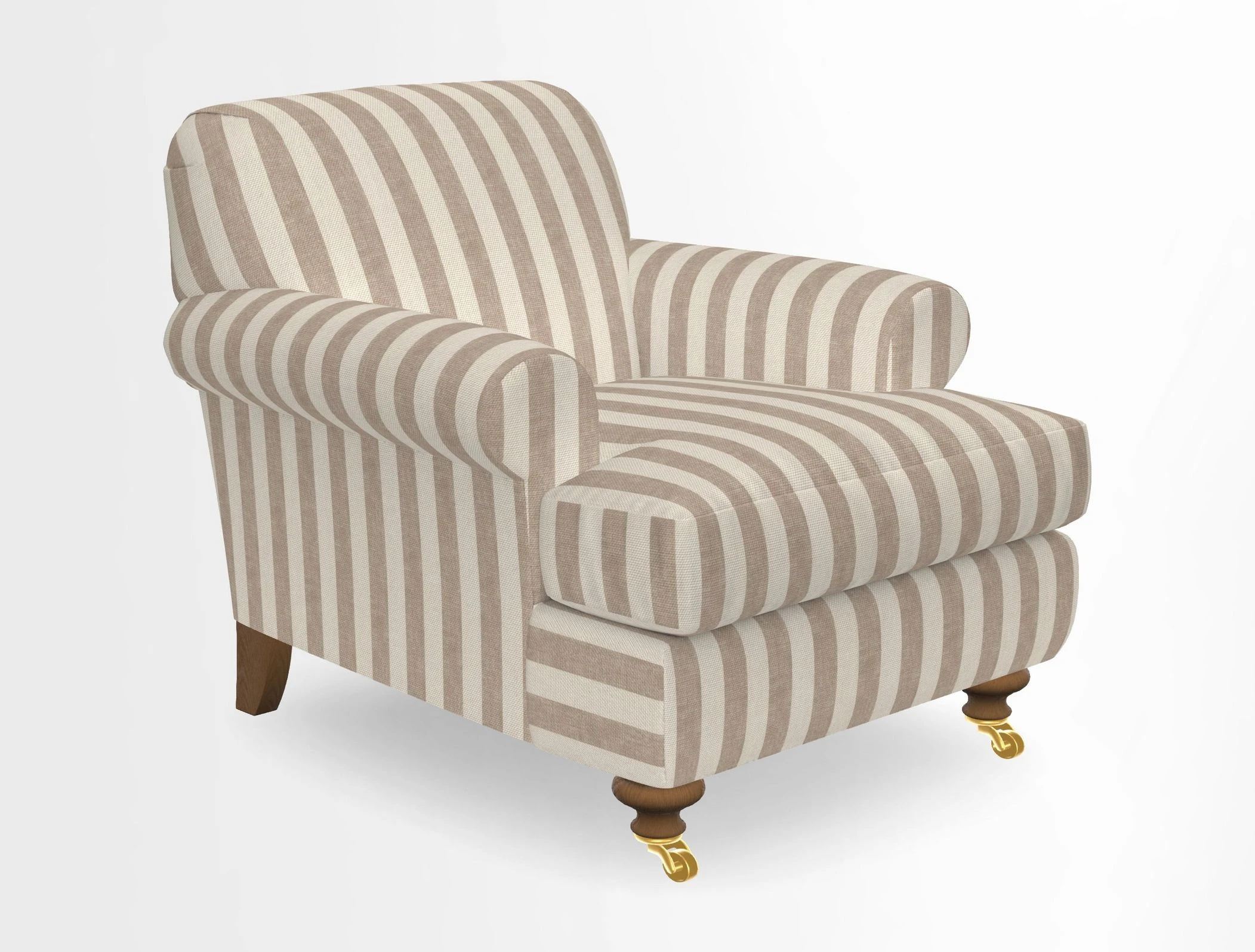 Hampton Chair in Two Tone Plain Biscuit