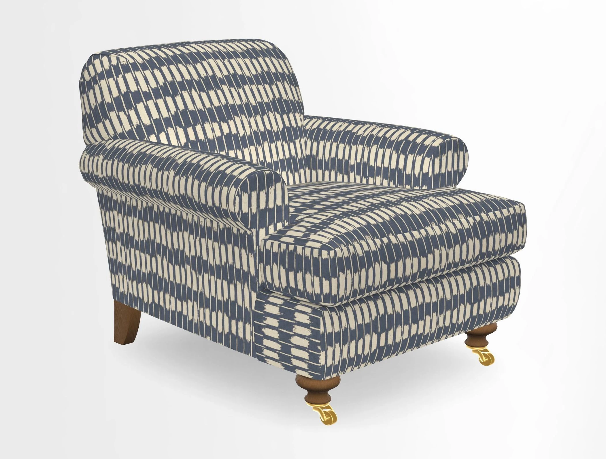 Hampton Chair in Two Tone Plain Biscuit
