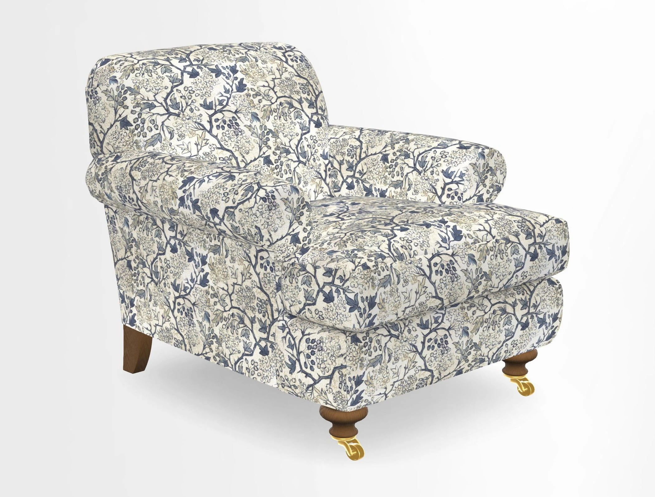 Hampton Chair in Two Tone Plain Biscuit