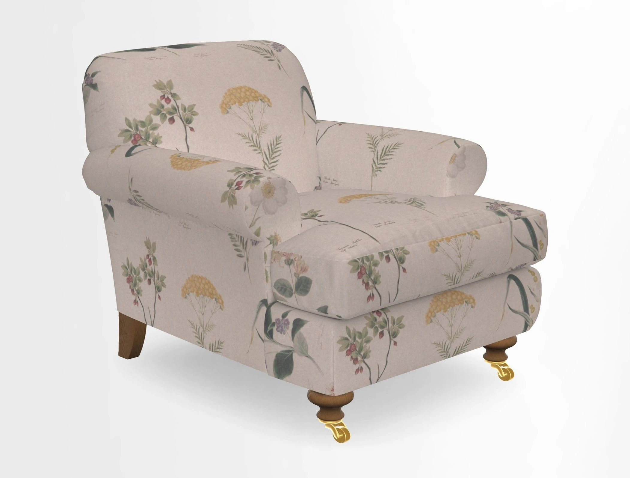 Hampton Chair in Two Tone Plain Biscuit