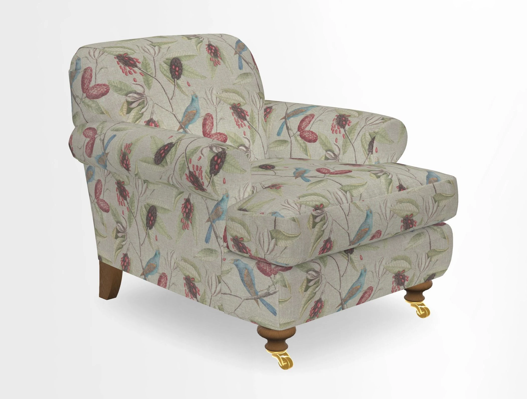 Hampton Chair in Two Tone Plain Biscuit