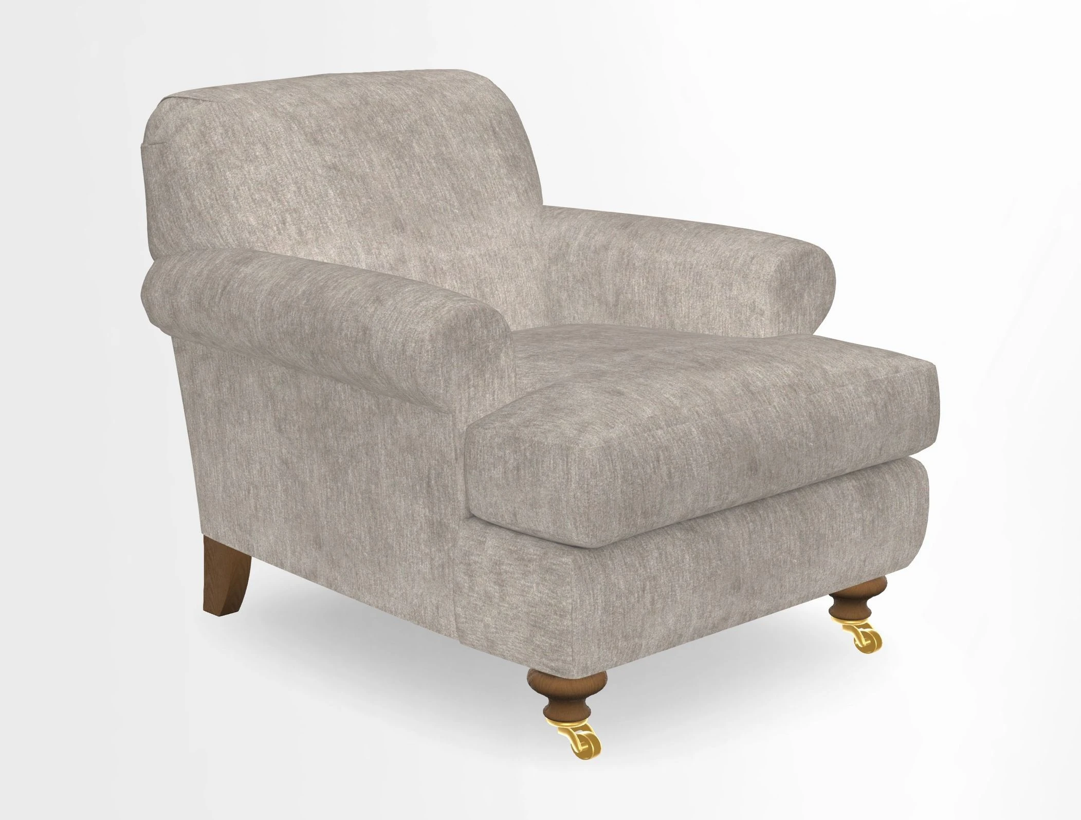 Hampton Chair in Two Tone Plain Biscuit
