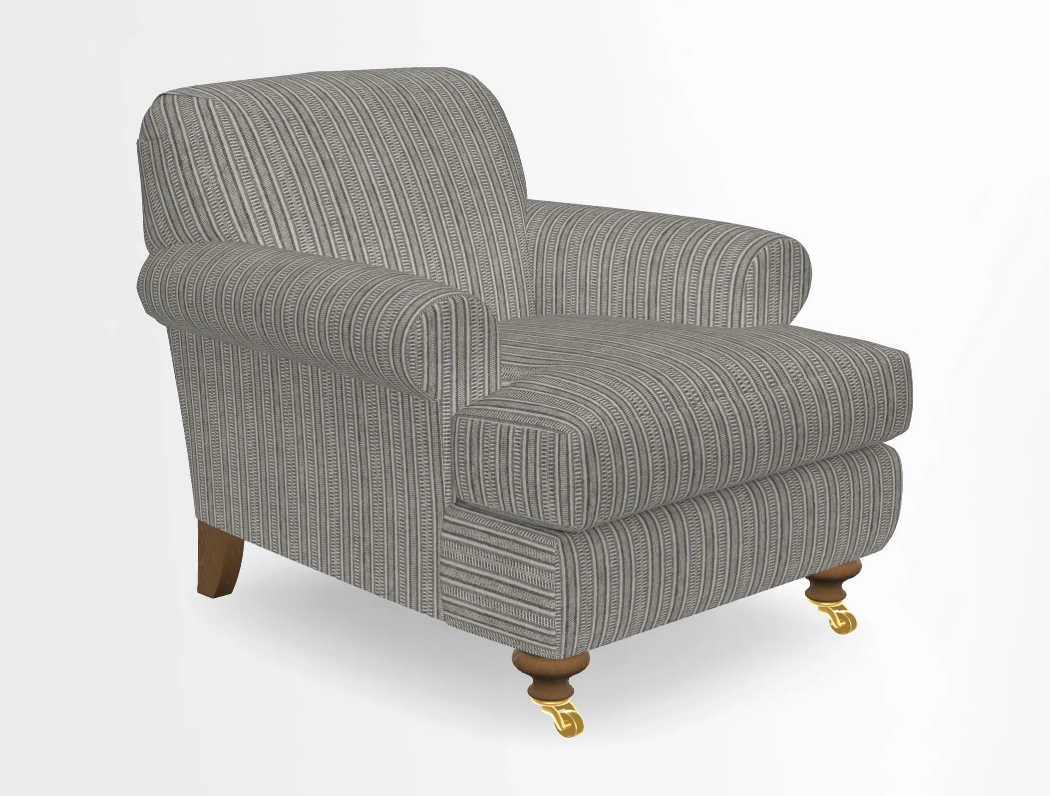 Hampton Chair in Two Tone Plain Biscuit