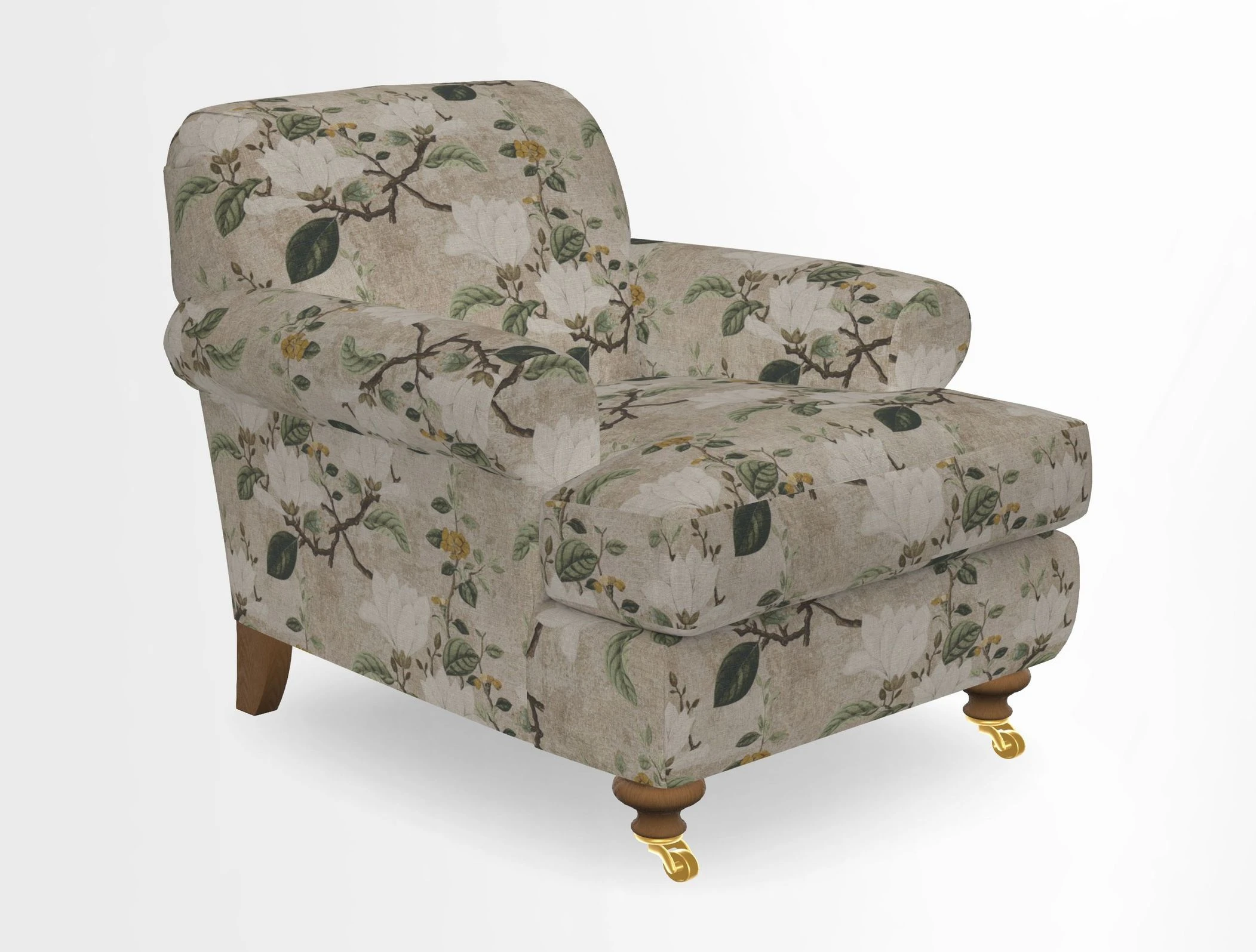 Hampton Chair in Two Tone Plain Biscuit