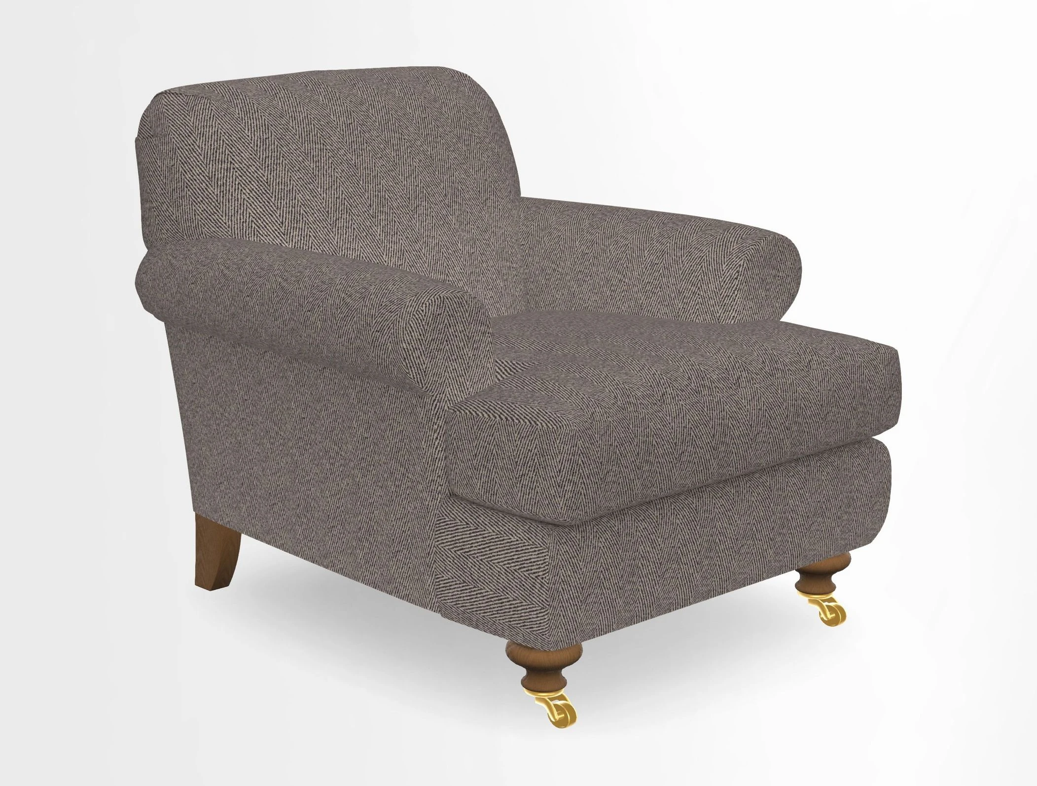 Hampton Chair in Two Tone Plain Biscuit