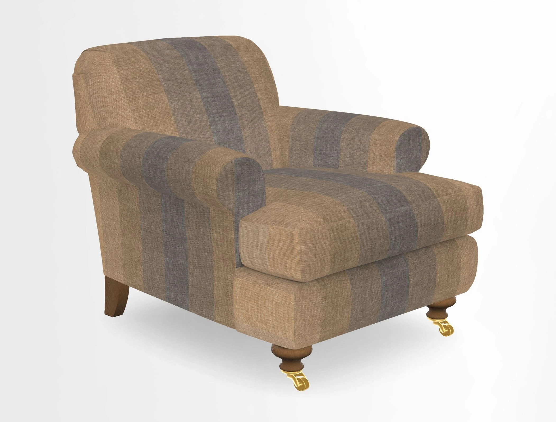 Hampton Chair in Two Tone Plain Biscuit