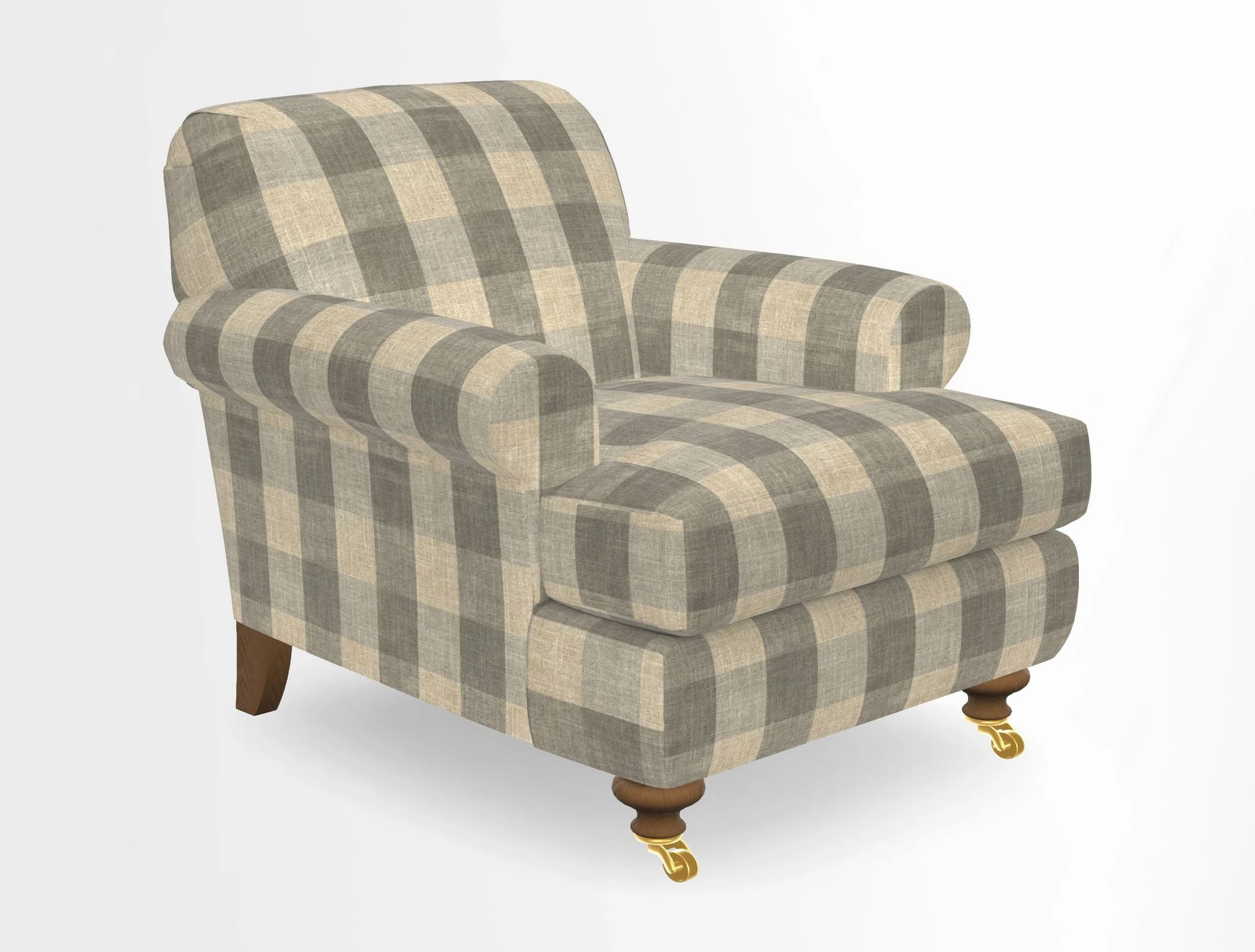 Hampton Chair in Two Tone Plain Biscuit