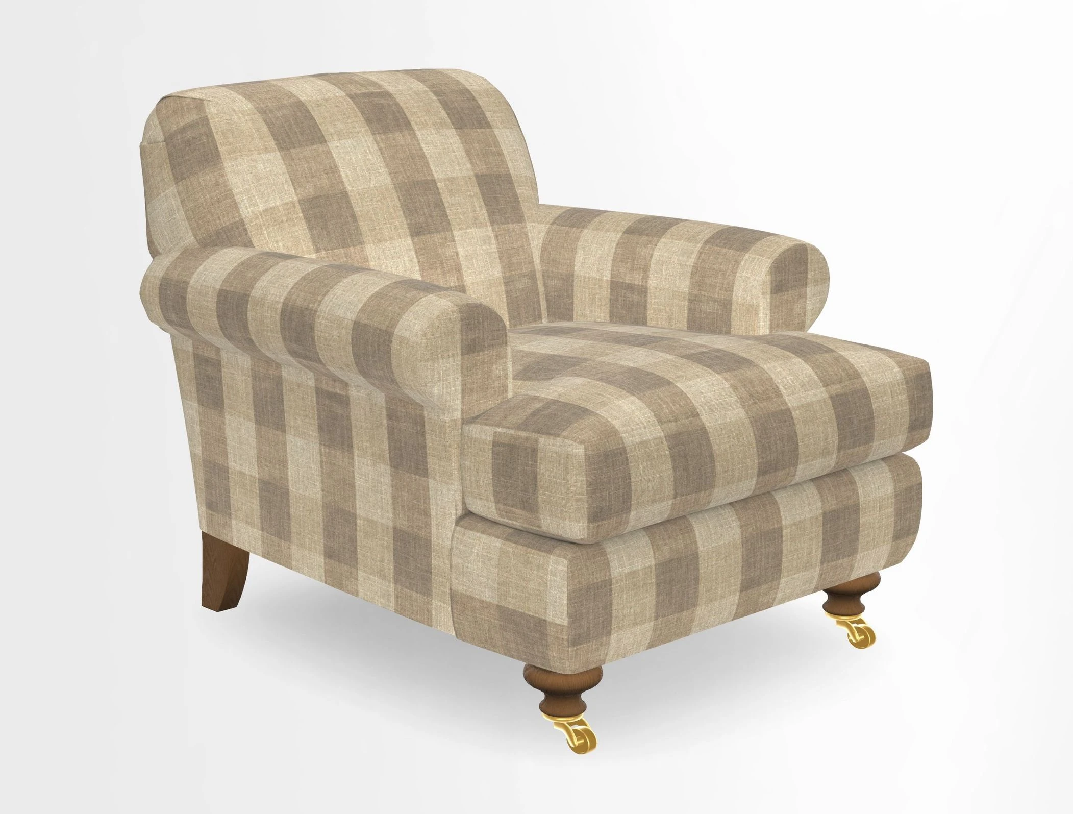 Hampton Chair in Two Tone Plain Biscuit