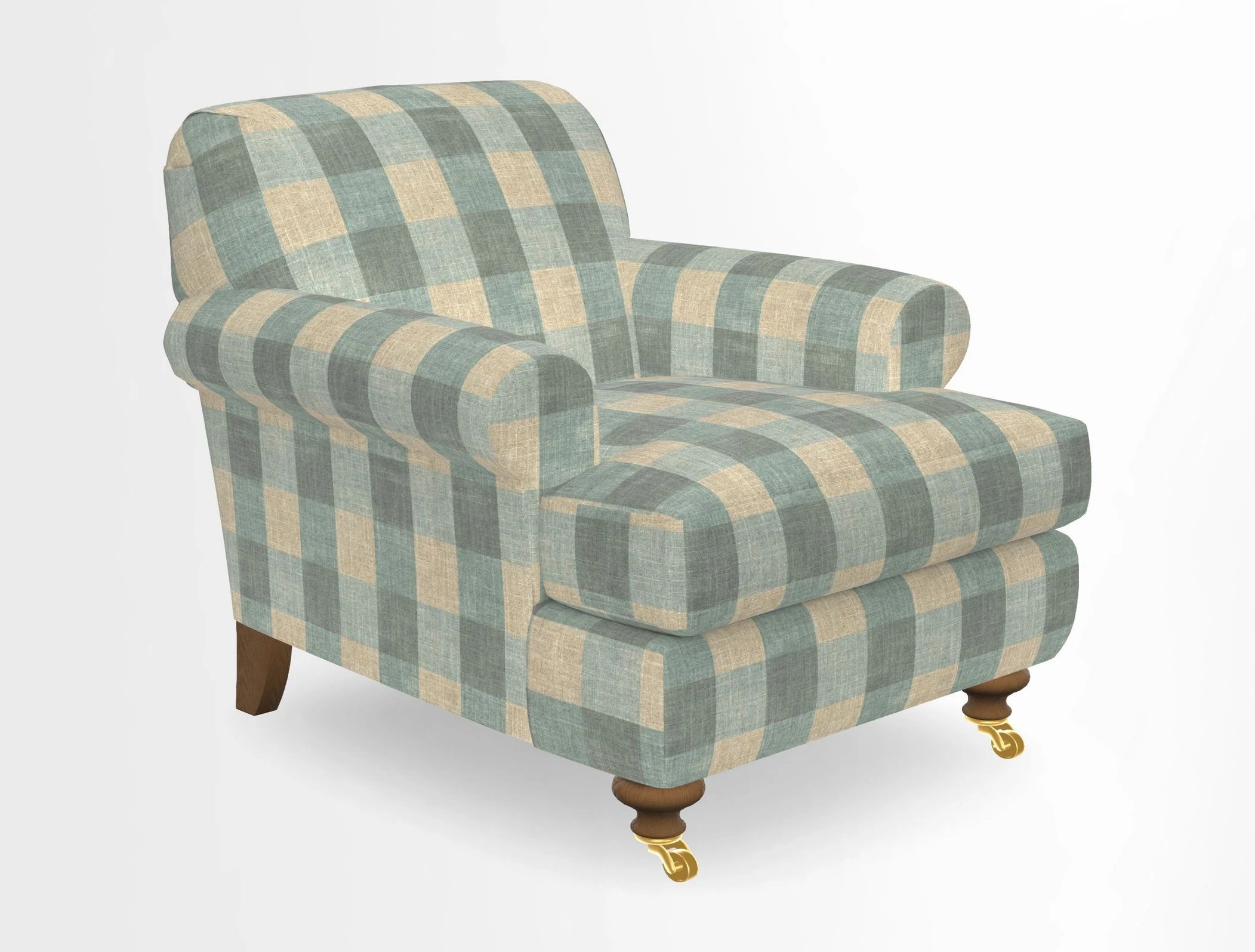 Hampton Chair in Two Tone Plain Biscuit