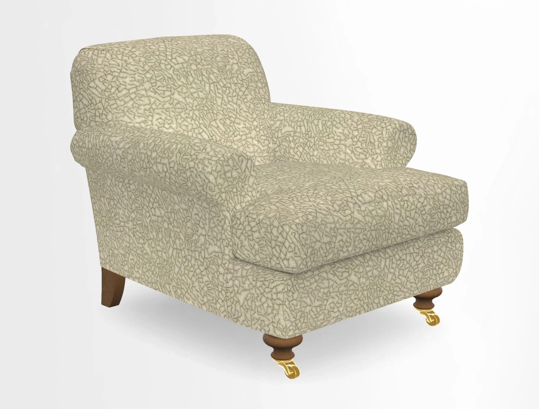 Hampton Chair in Two Tone Plain Biscuit