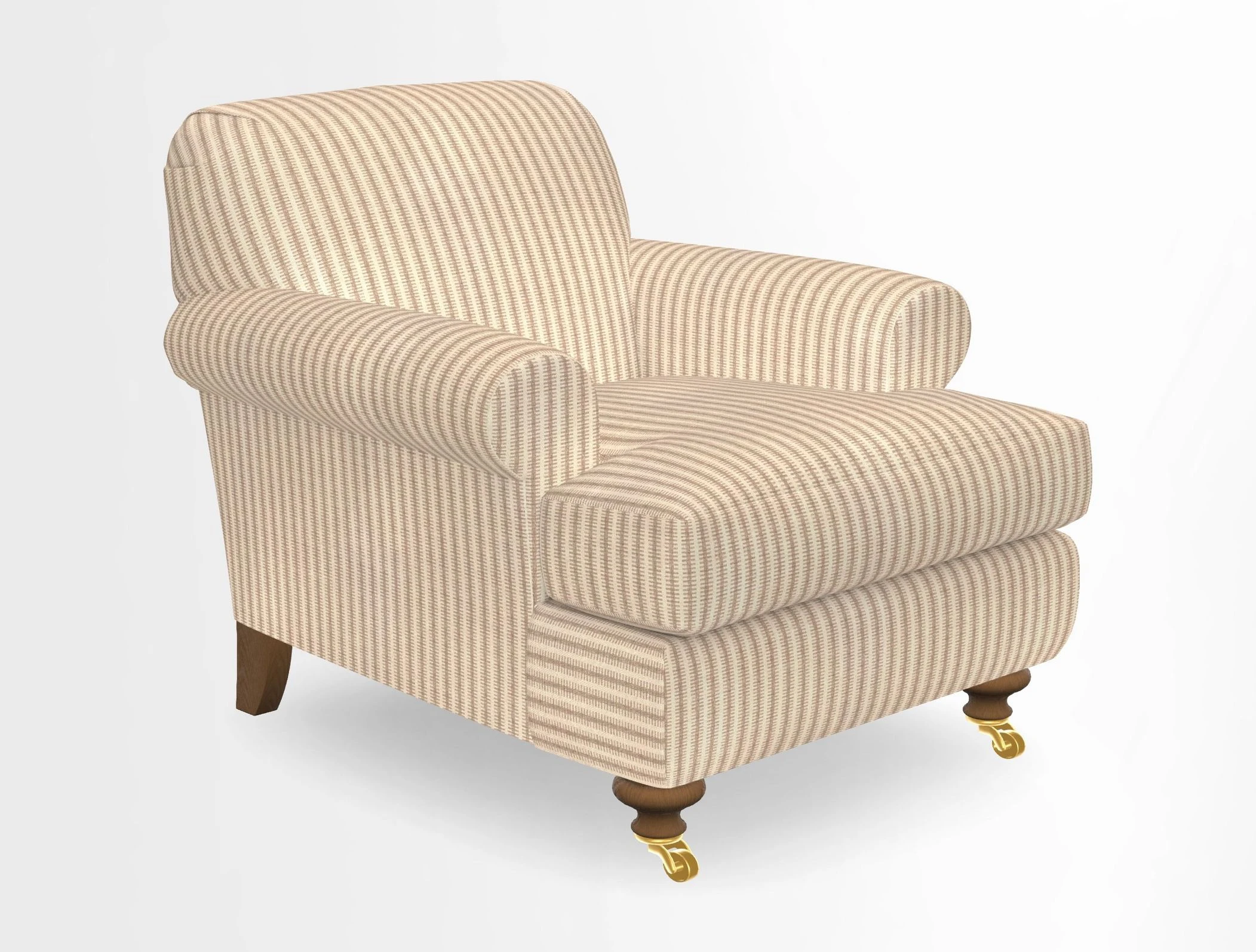 Hampton Chair in Two Tone Plain Biscuit
