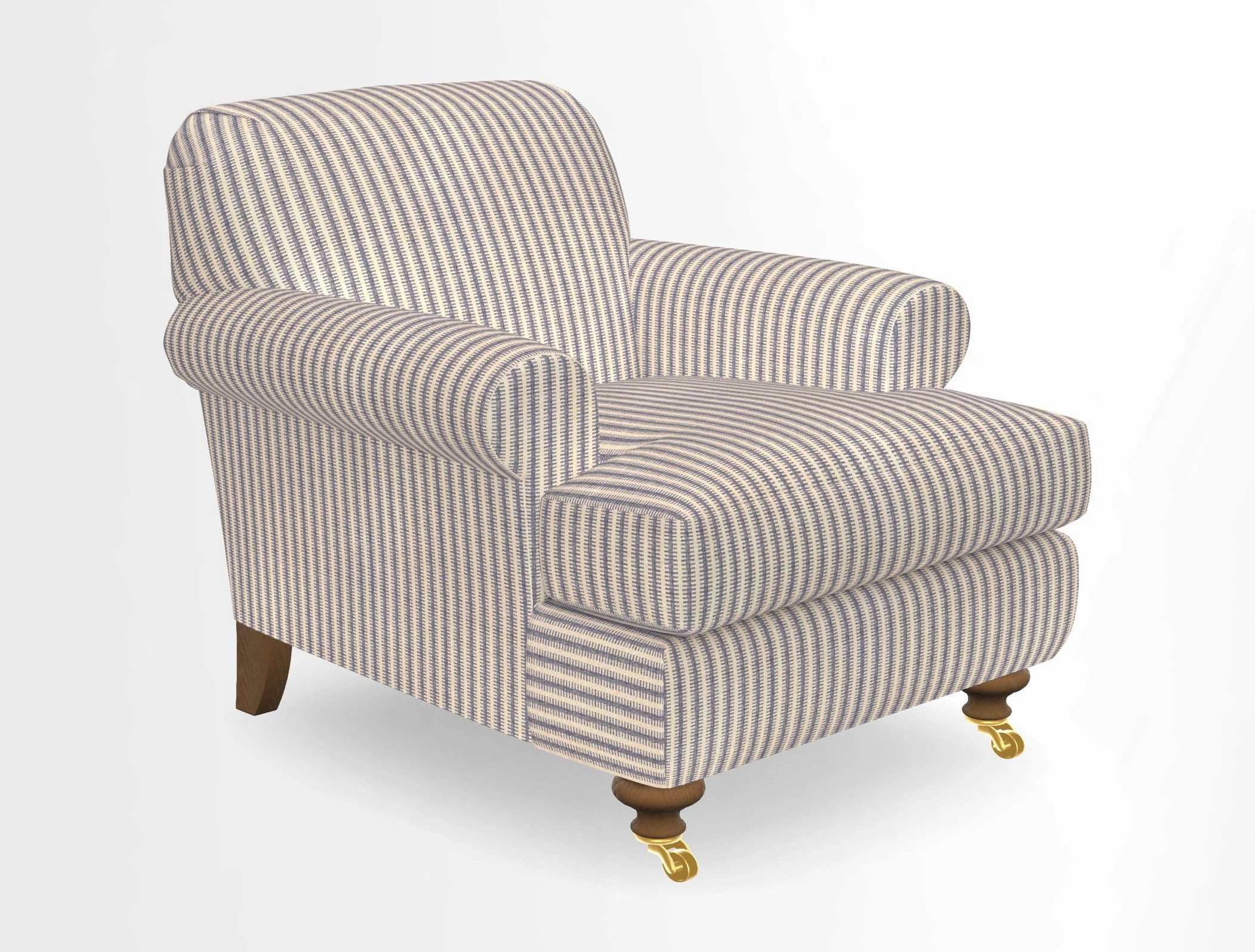 Hampton Chair in Two Tone Plain Biscuit