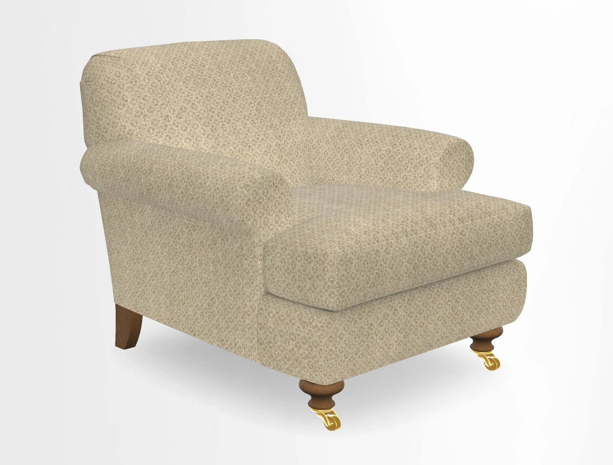 Hampton Chair in Two Tone Plain Biscuit