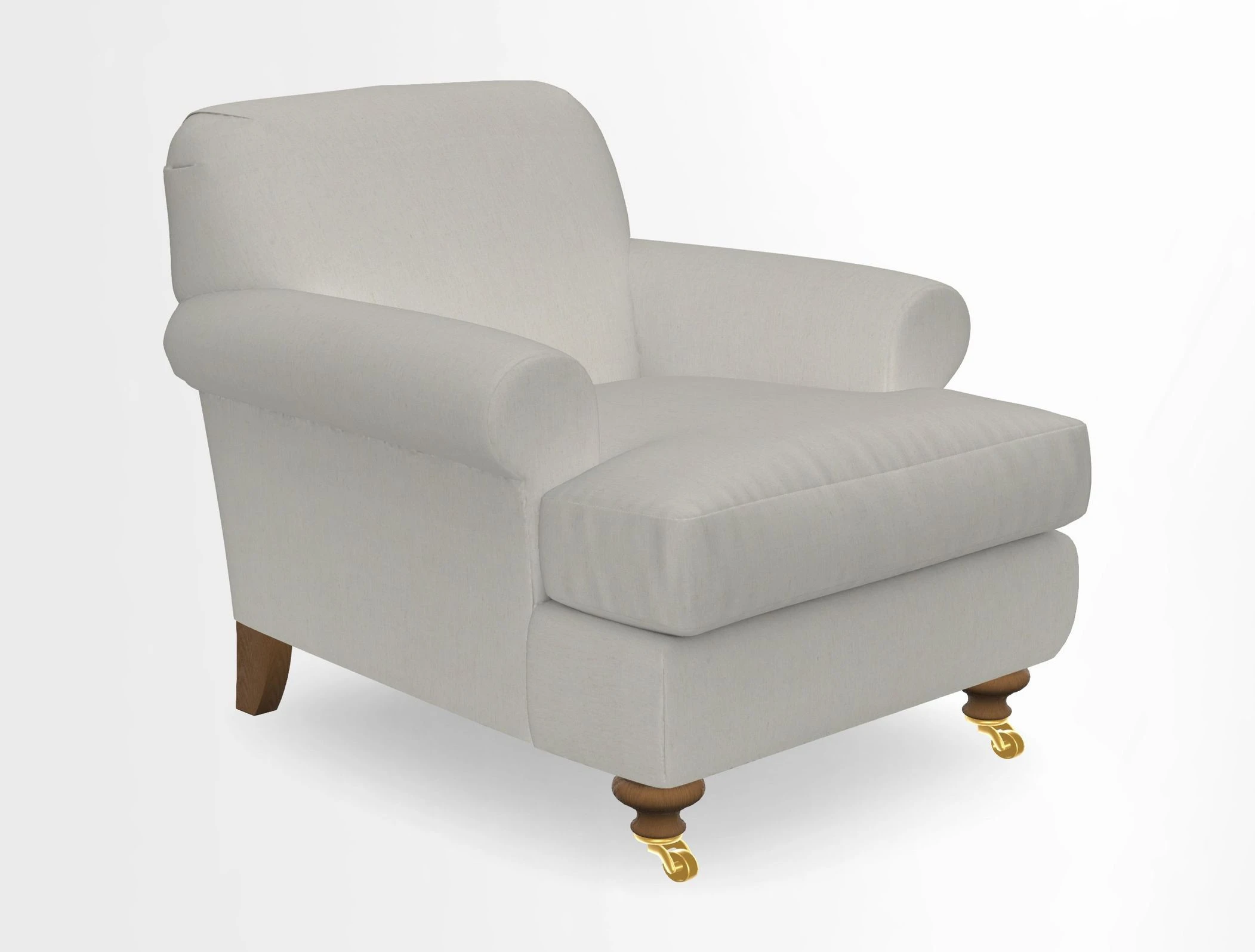 Hampton Chair in Two Tone Plain Biscuit