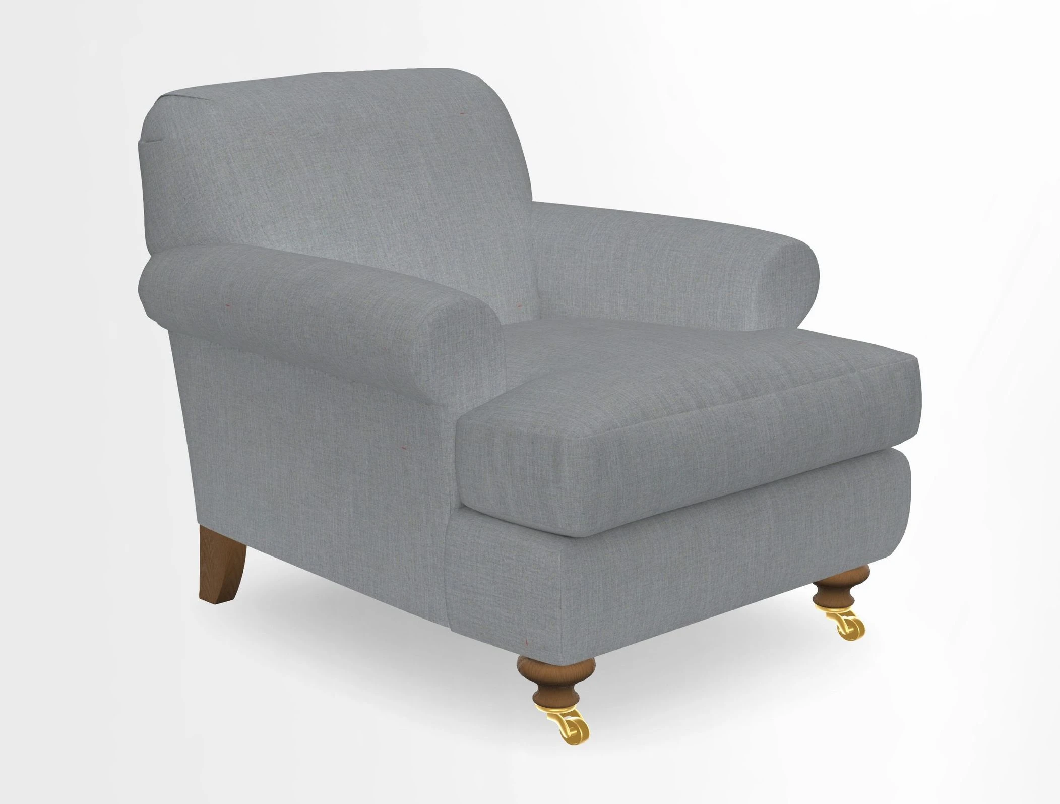 Hampton Chair in Two Tone Plain Biscuit