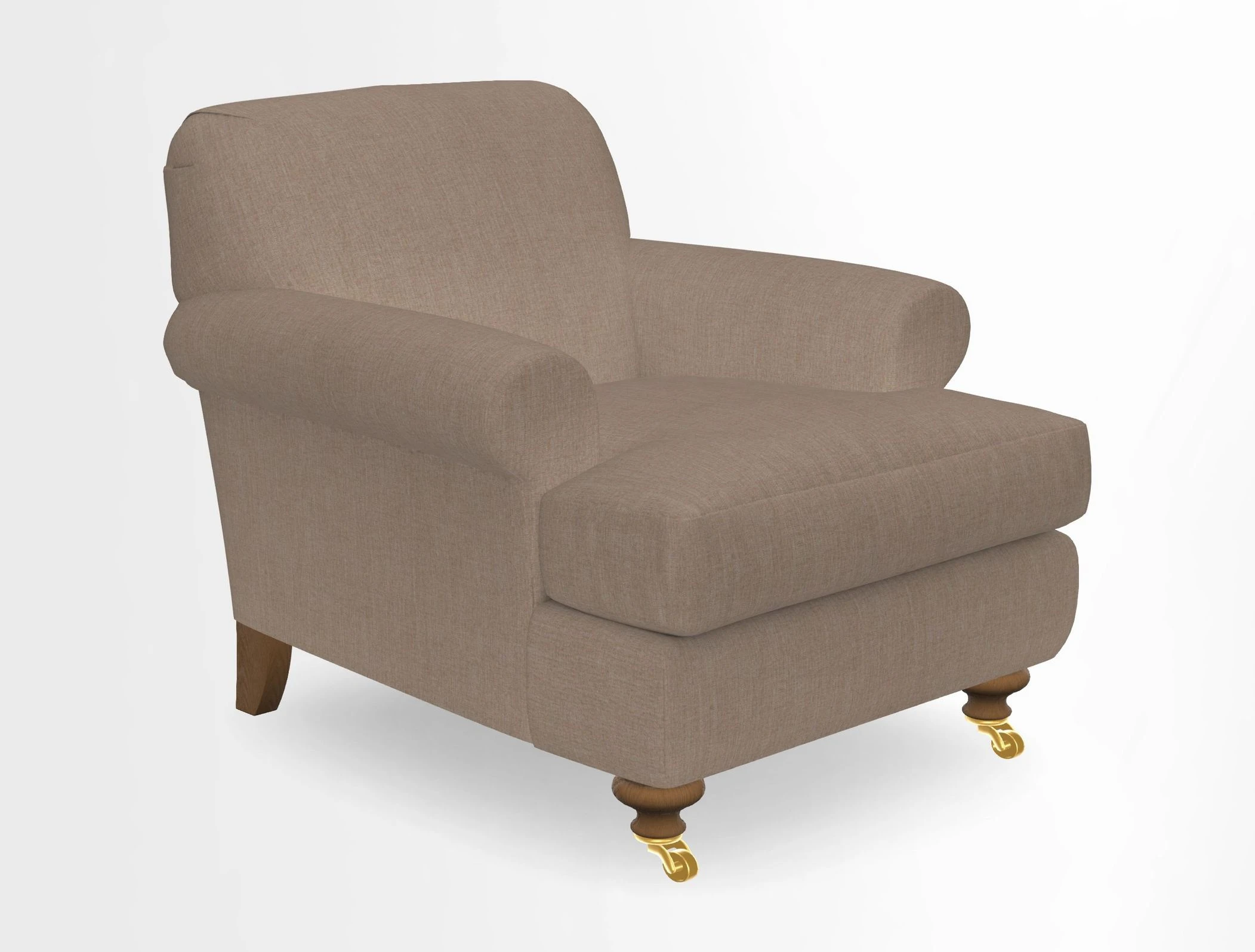 Hampton Chair in Two Tone Plain Biscuit