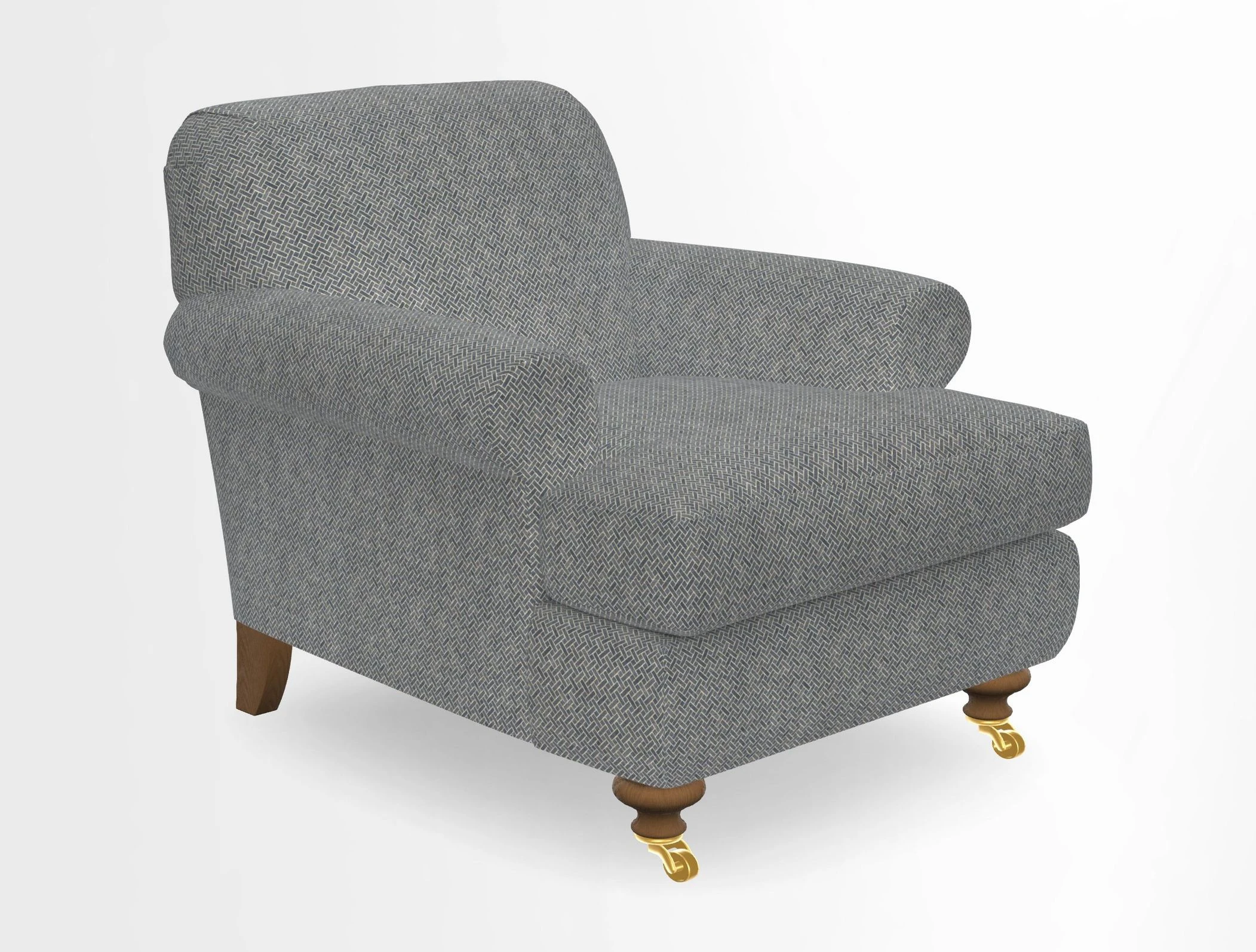Hampton Chair in Two Tone Plain Biscuit