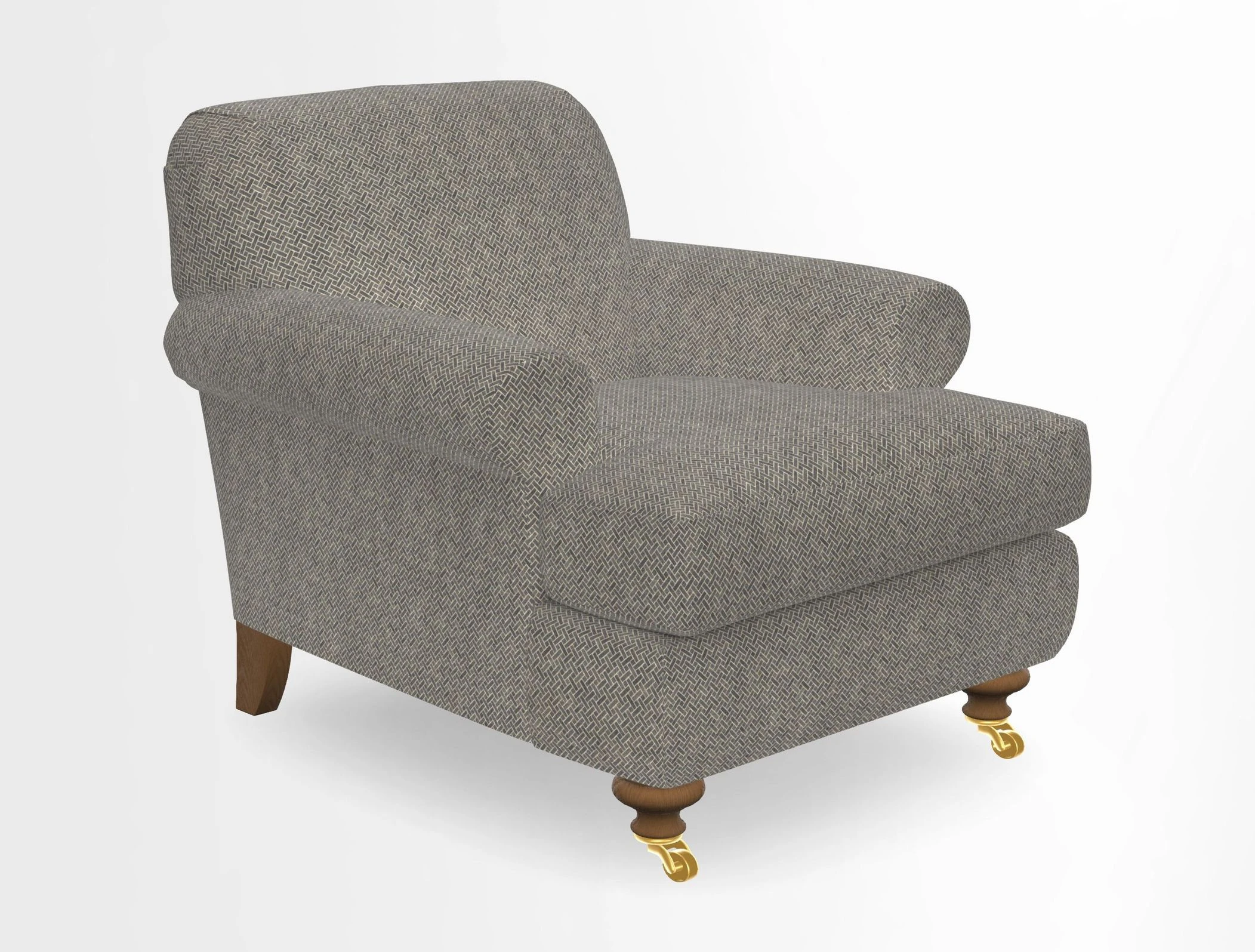 Hampton Chair in Two Tone Plain Biscuit