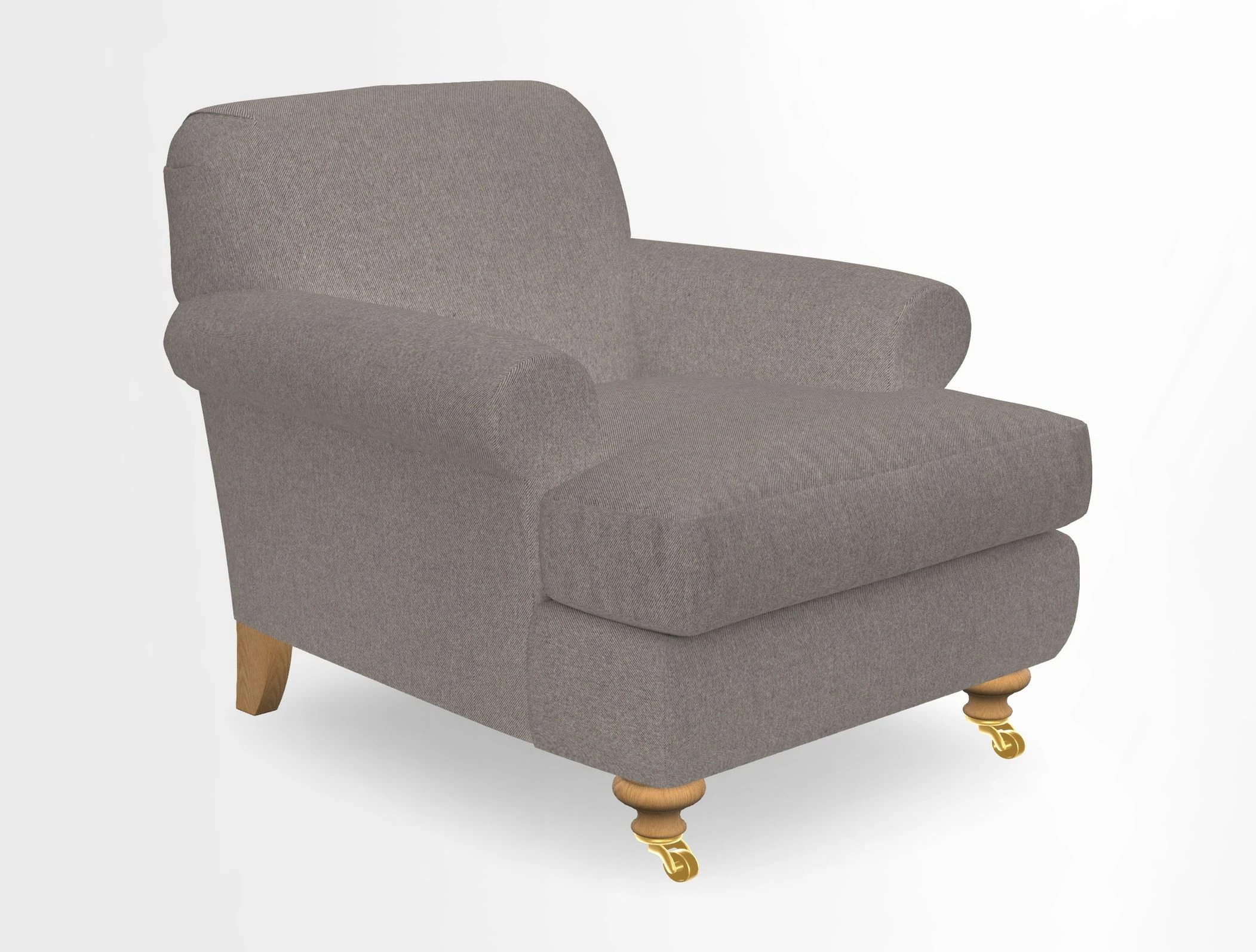 Hampton Chair in Two Tone Plain Biscuit