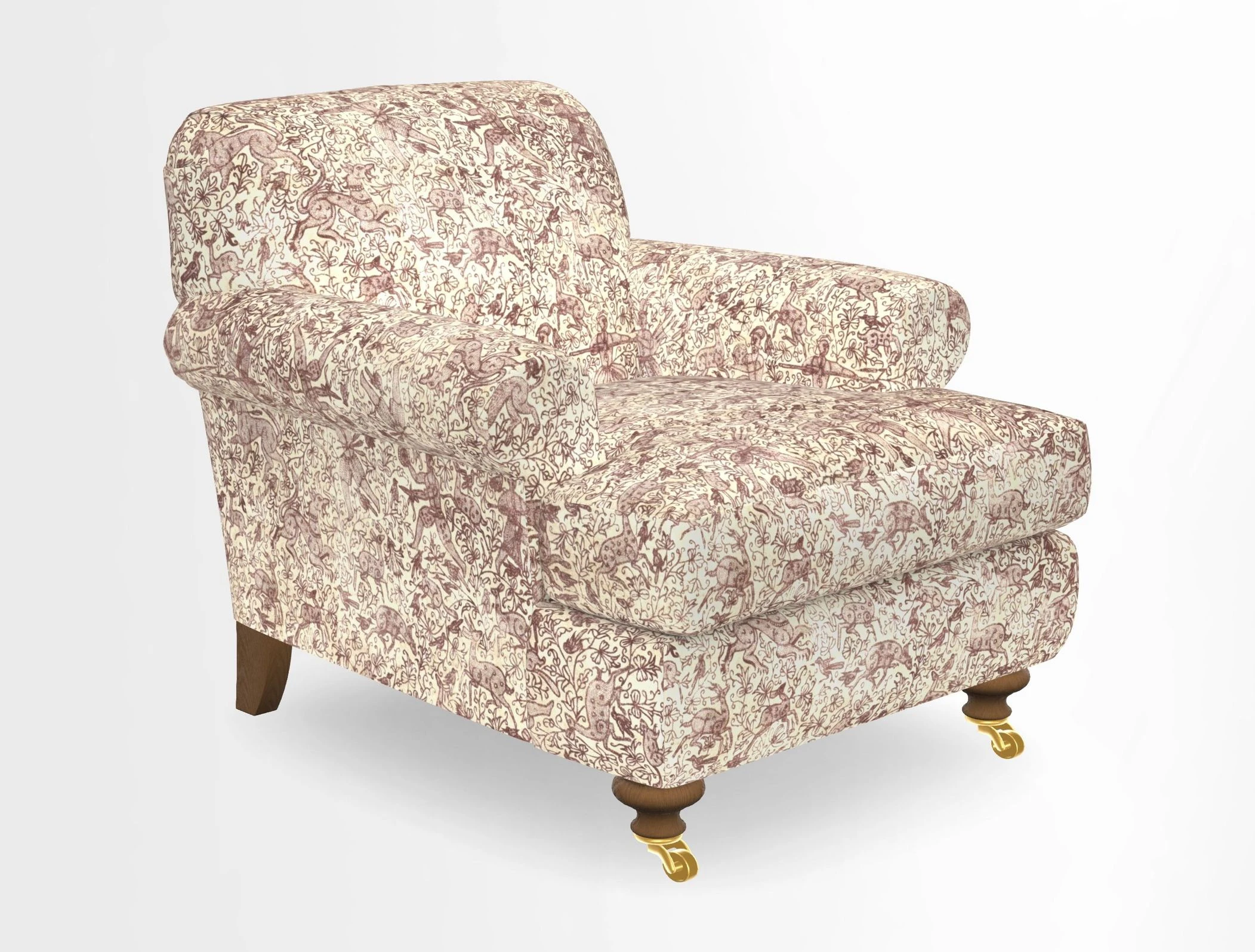 Hampton Chair in Two Tone Plain Biscuit