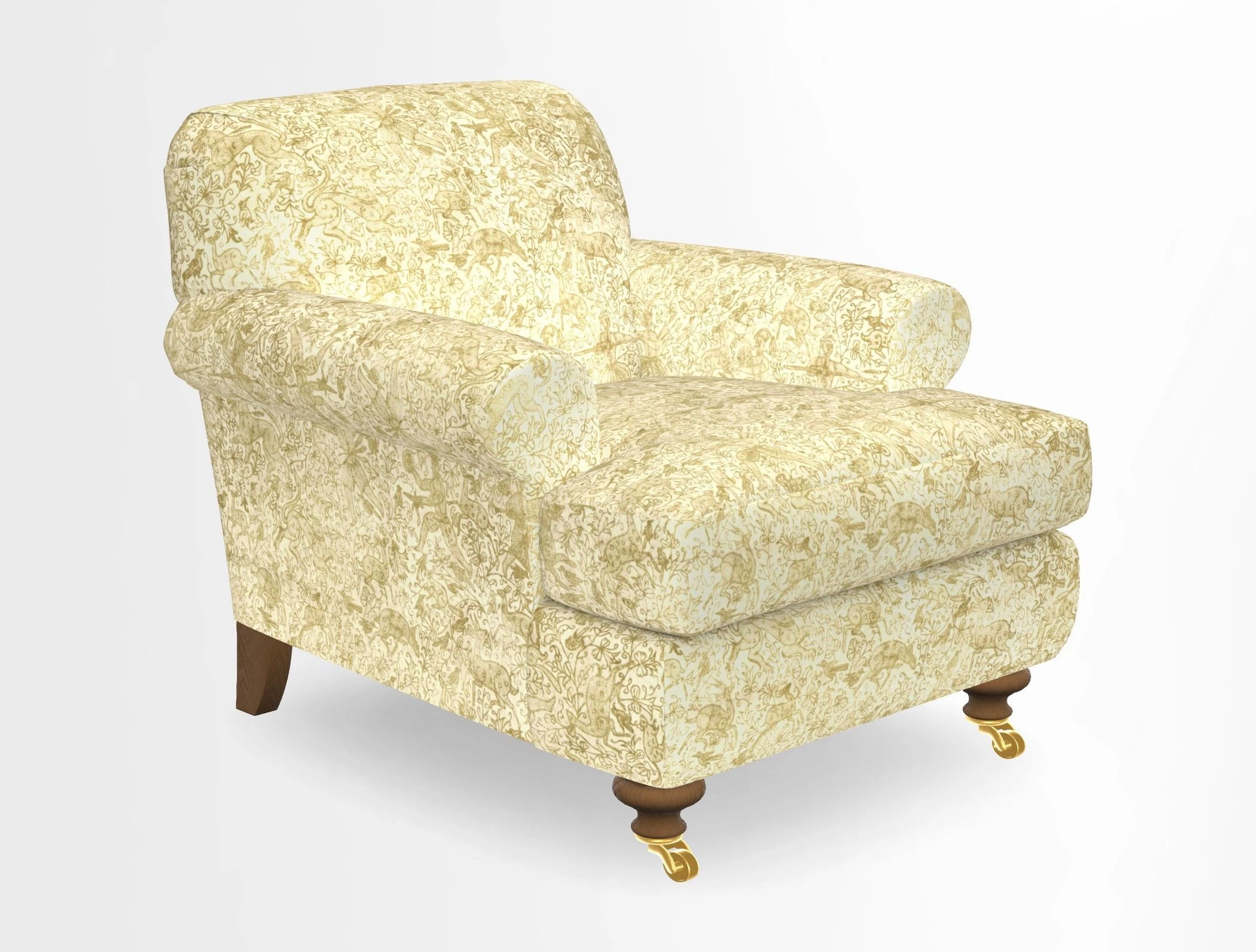 Hampton Chair in Two Tone Plain Biscuit