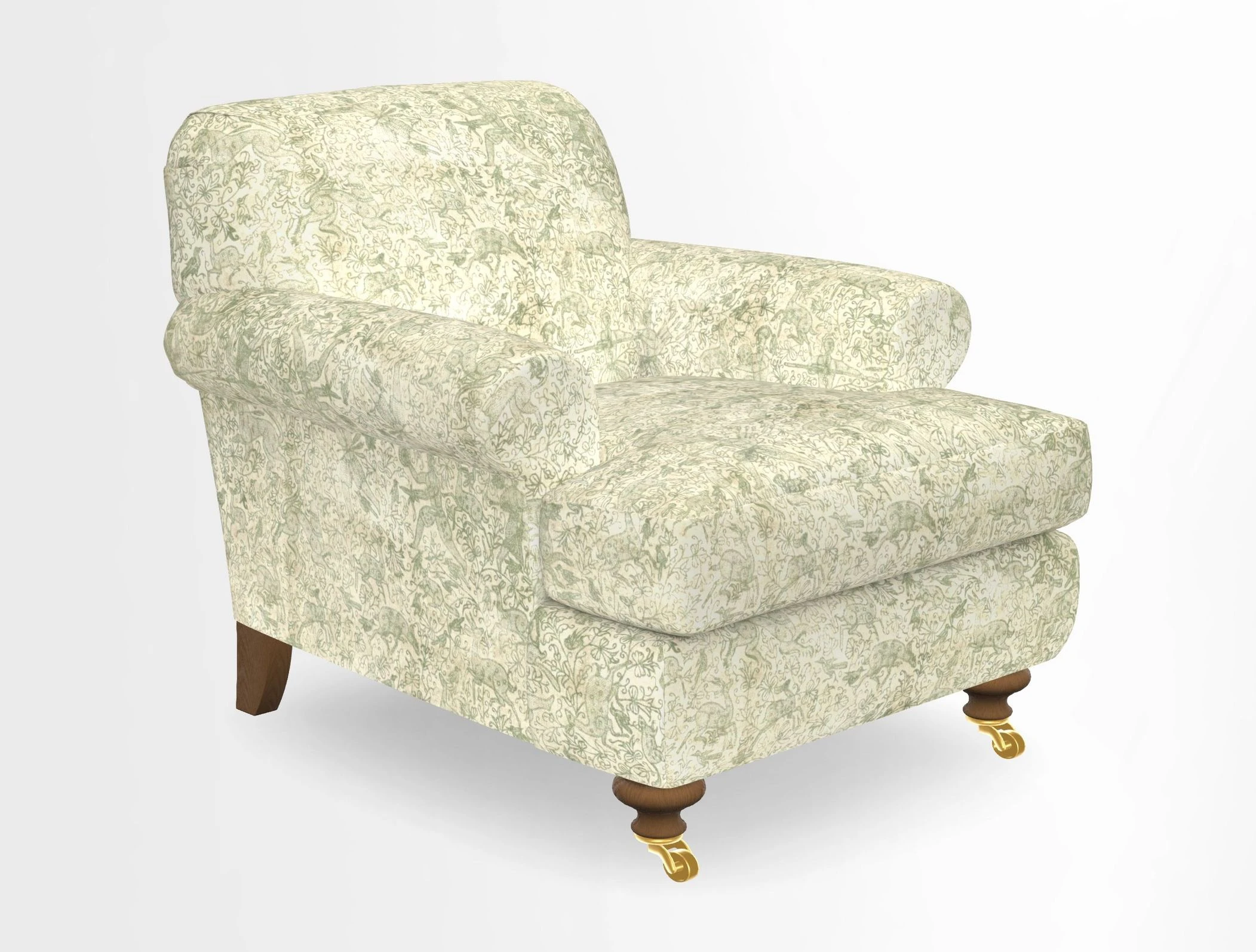 Hampton Chair in Two Tone Plain Biscuit