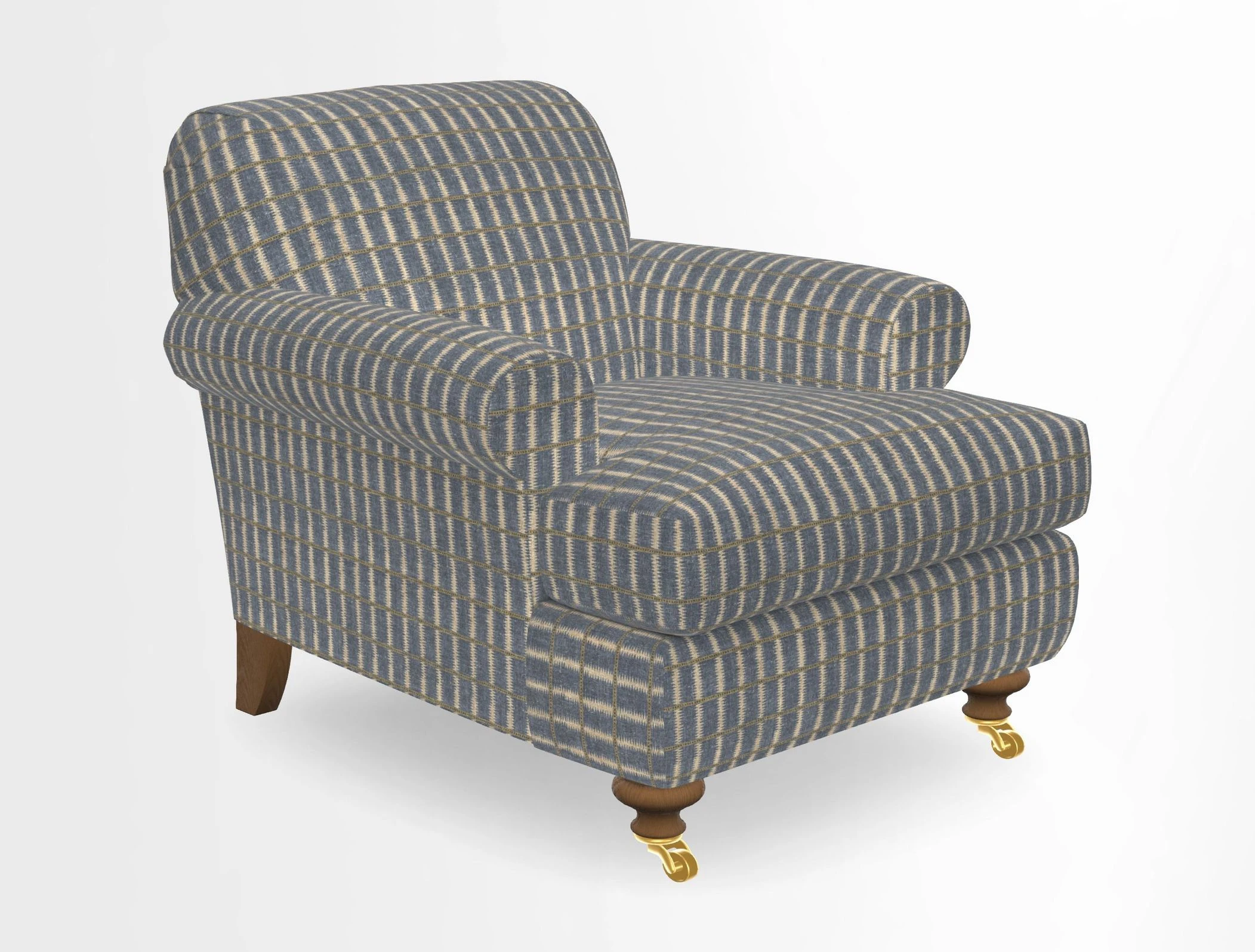 Hampton Chair in Two Tone Plain Biscuit