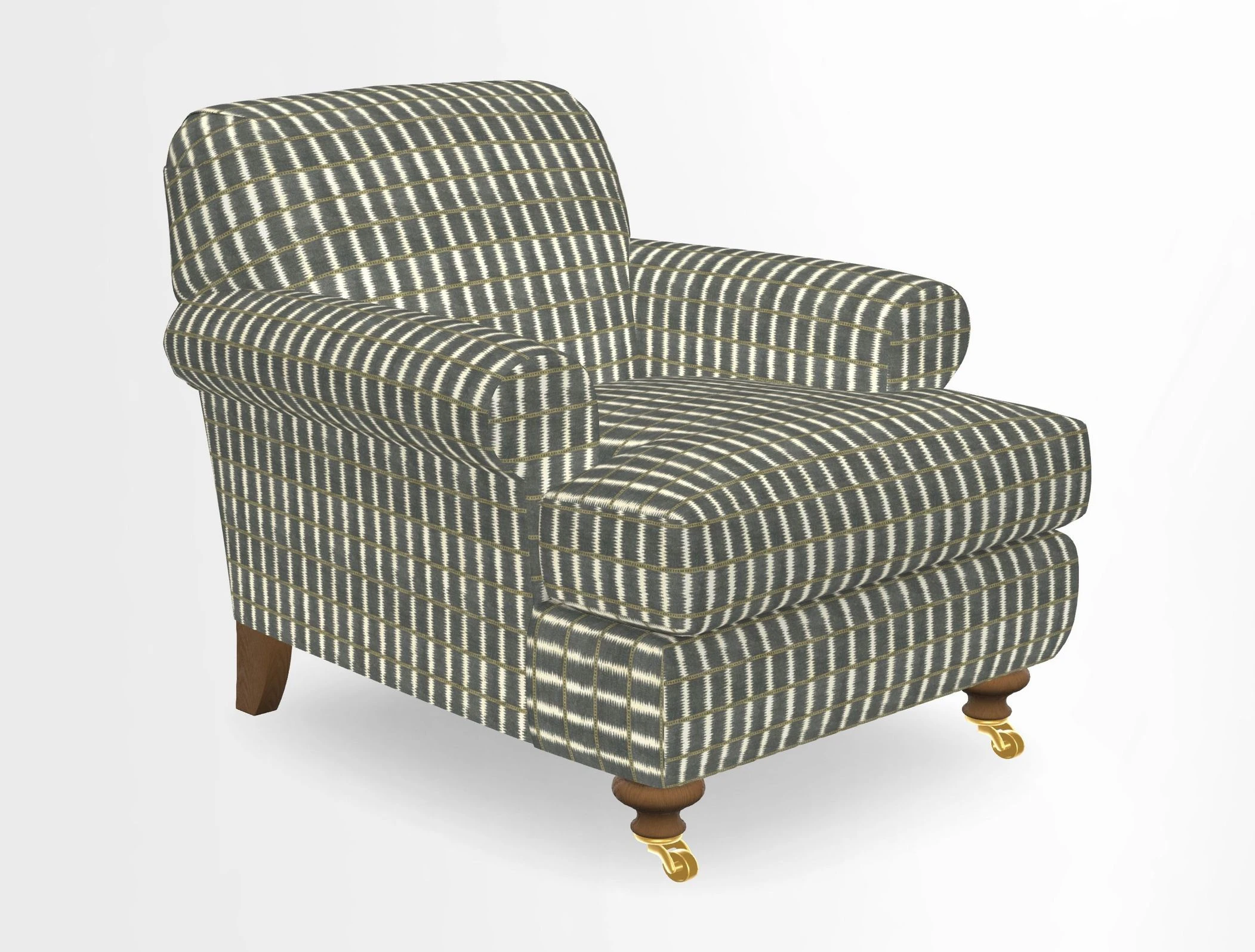 Hampton Chair in Two Tone Plain Biscuit