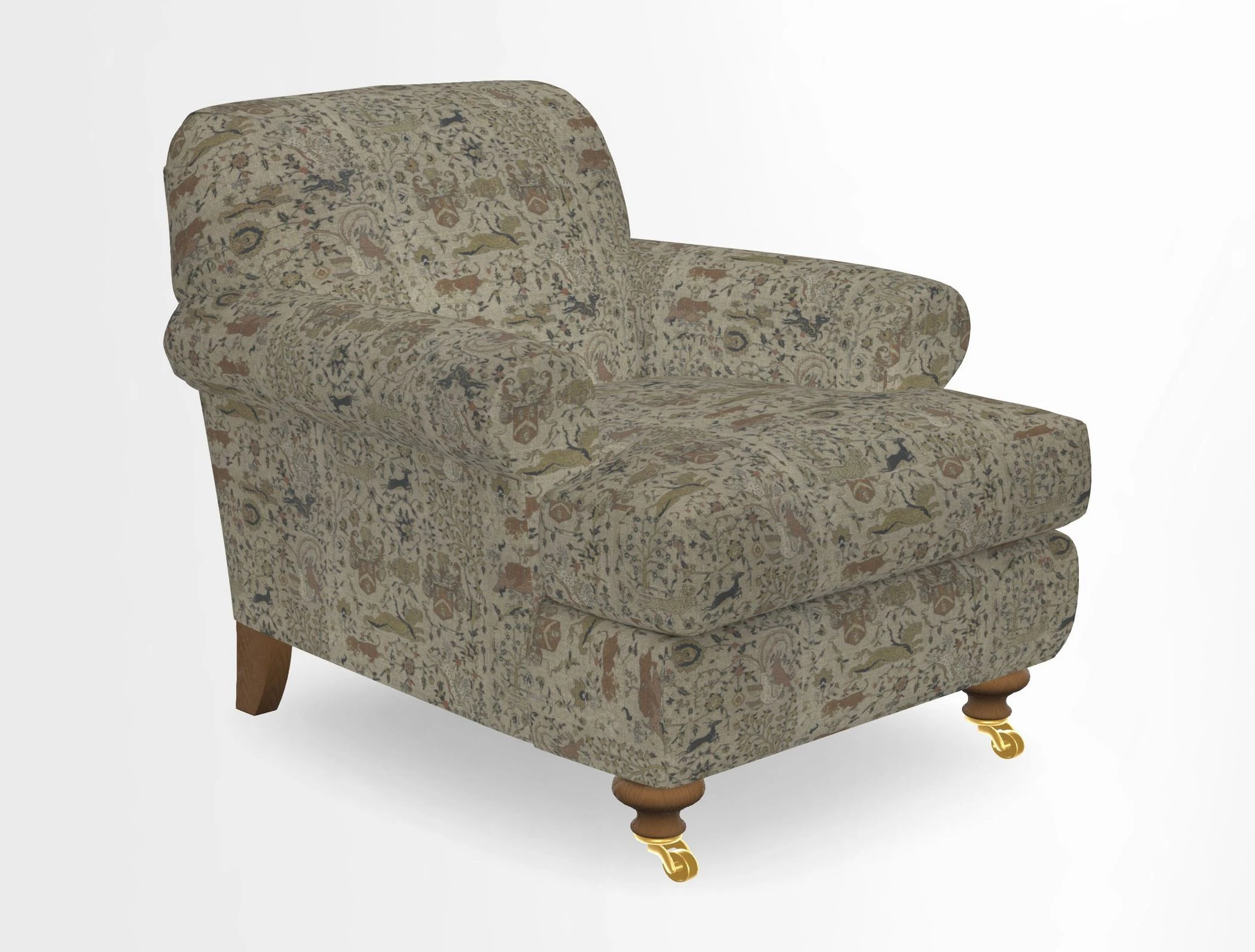 Hampton Chair in Two Tone Plain Biscuit