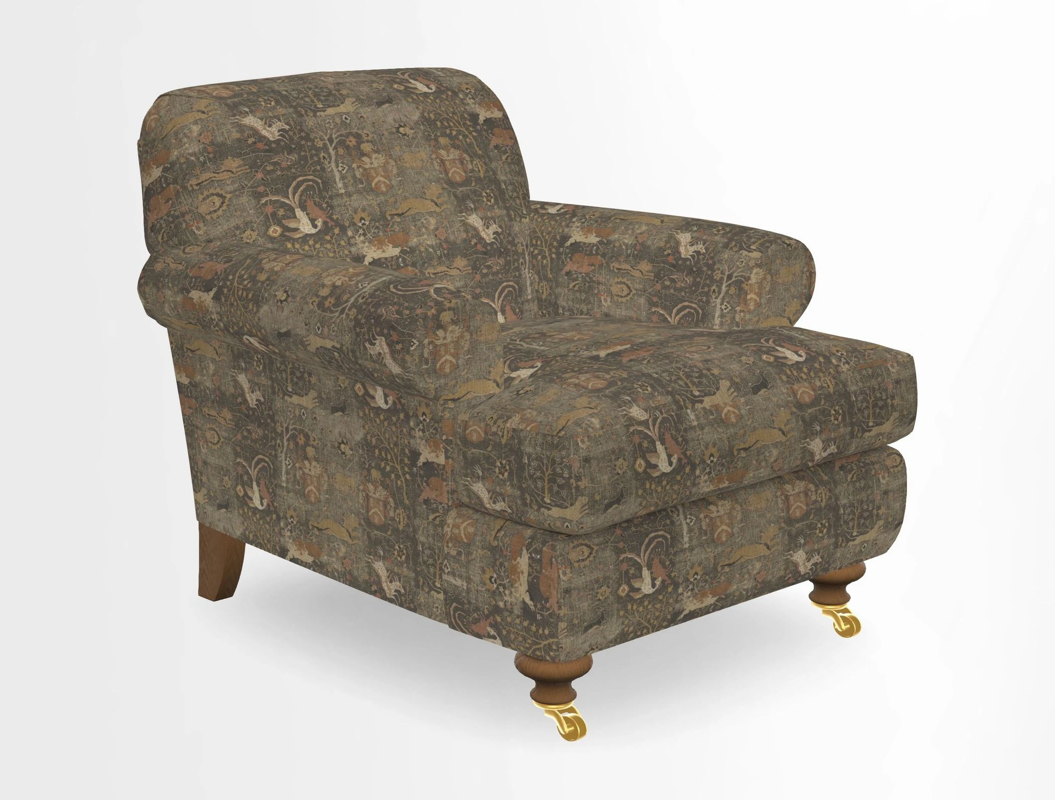 Hampton Chair in Two Tone Plain Biscuit
