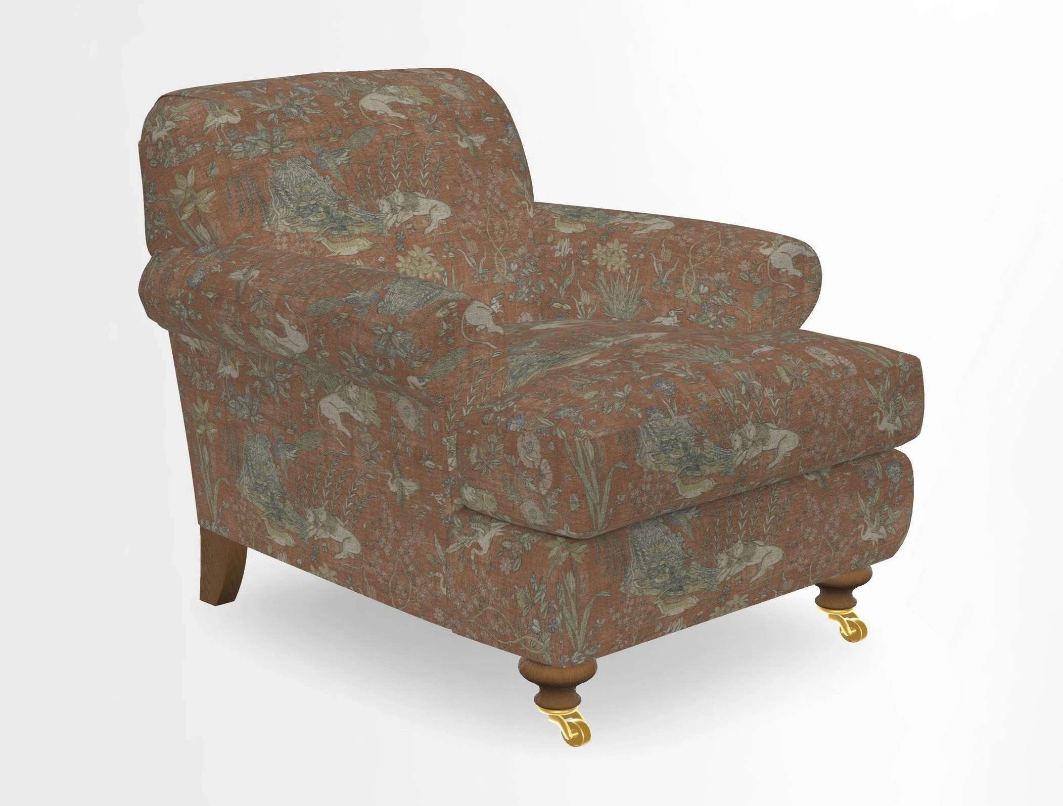 Hampton Chair in Two Tone Plain Biscuit