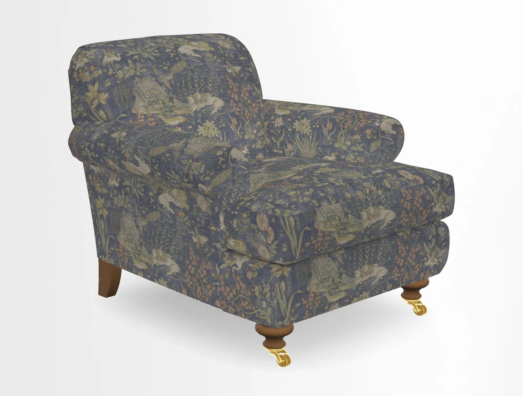 Hampton Chair in Two Tone Plain Biscuit
