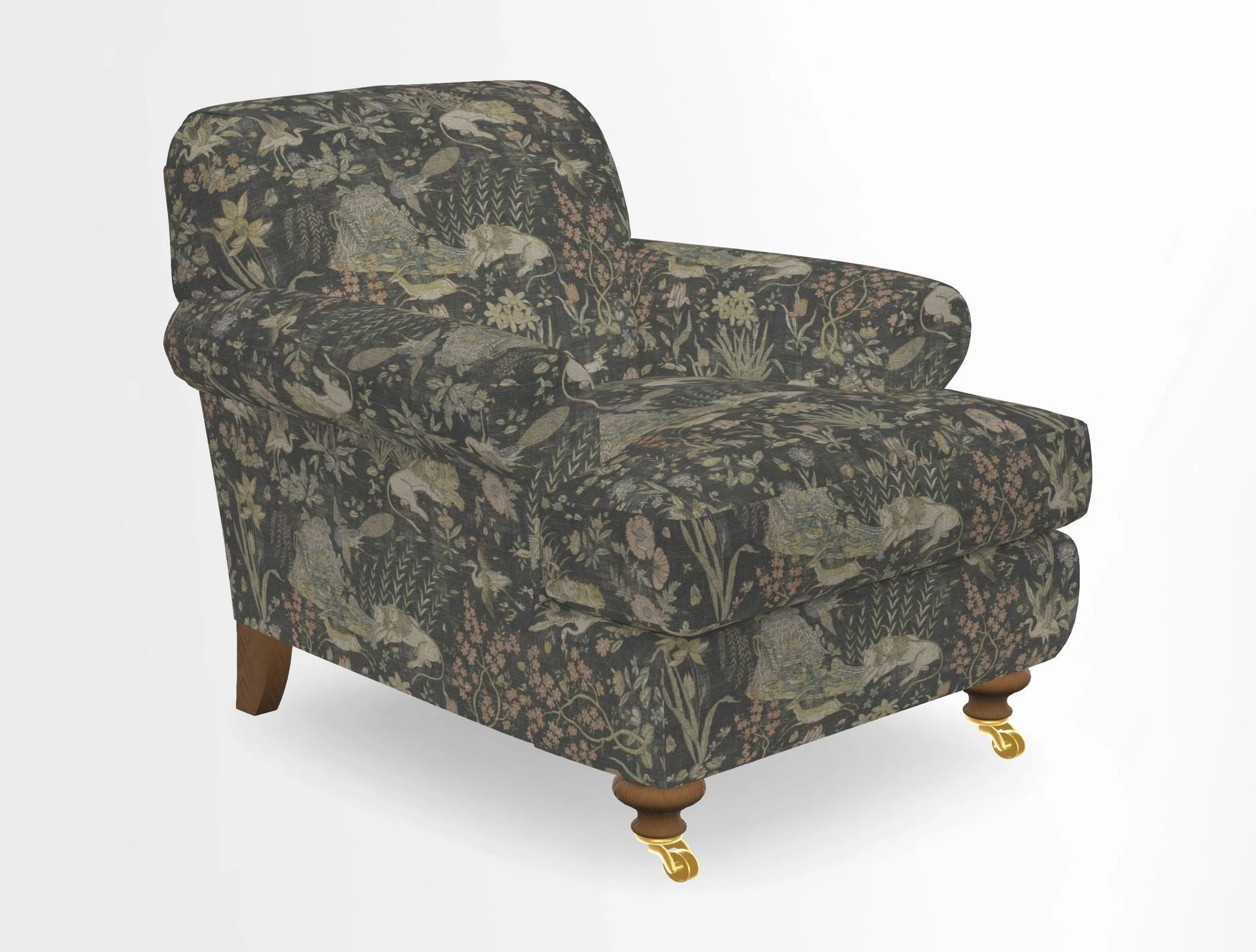 Hampton Chair in Two Tone Plain Biscuit