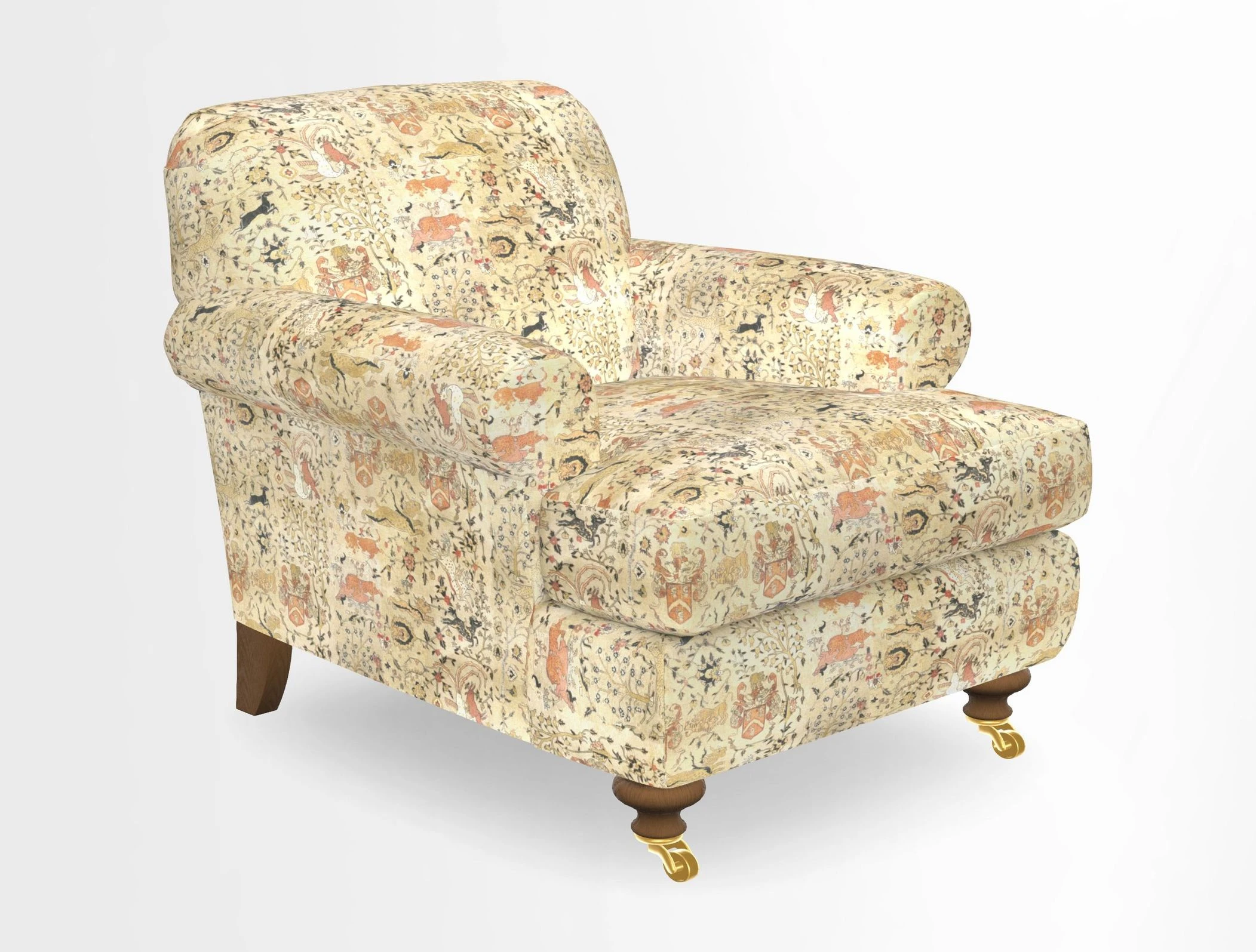 Hampton Chair in Two Tone Plain Biscuit