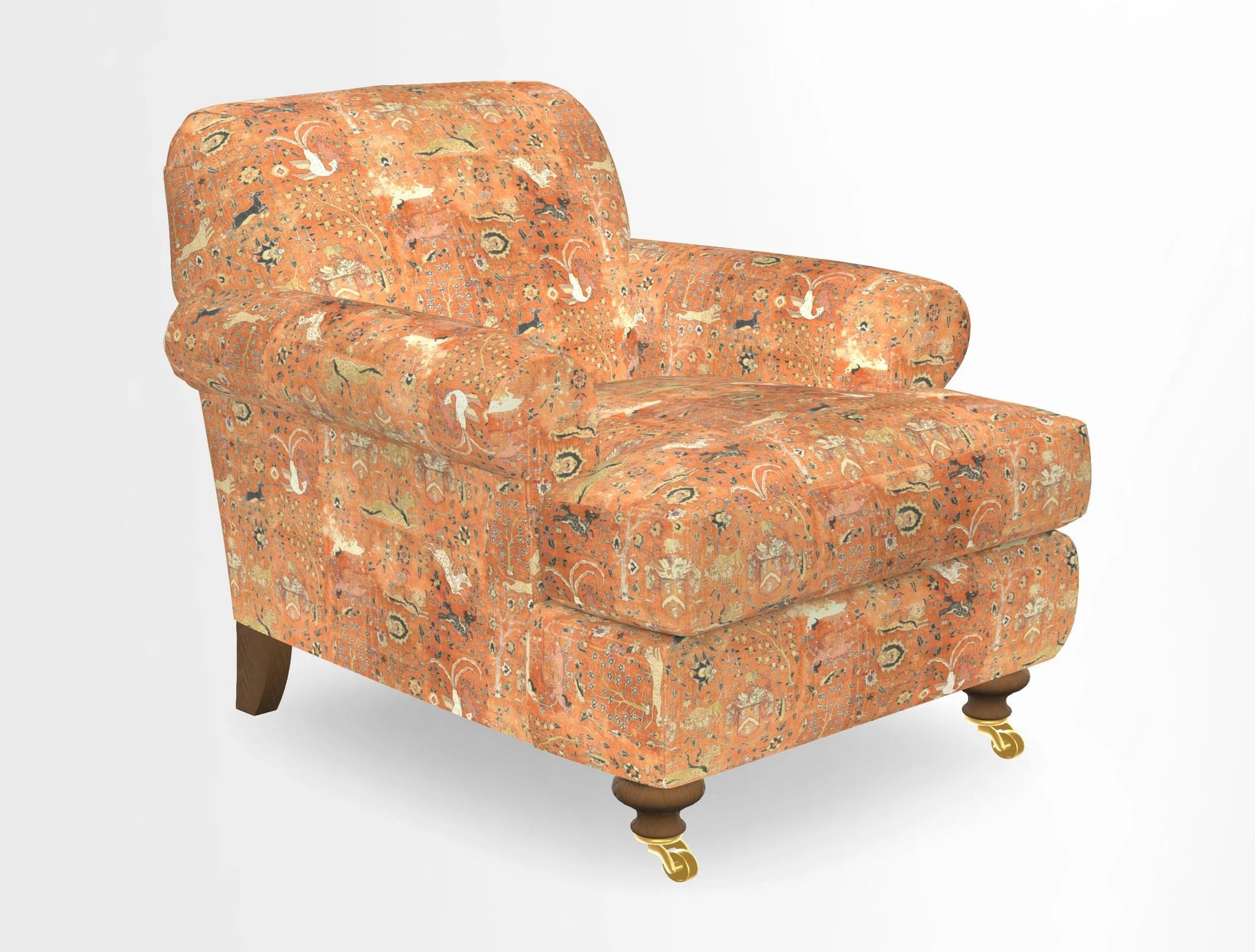 Hampton Chair in Two Tone Plain Biscuit