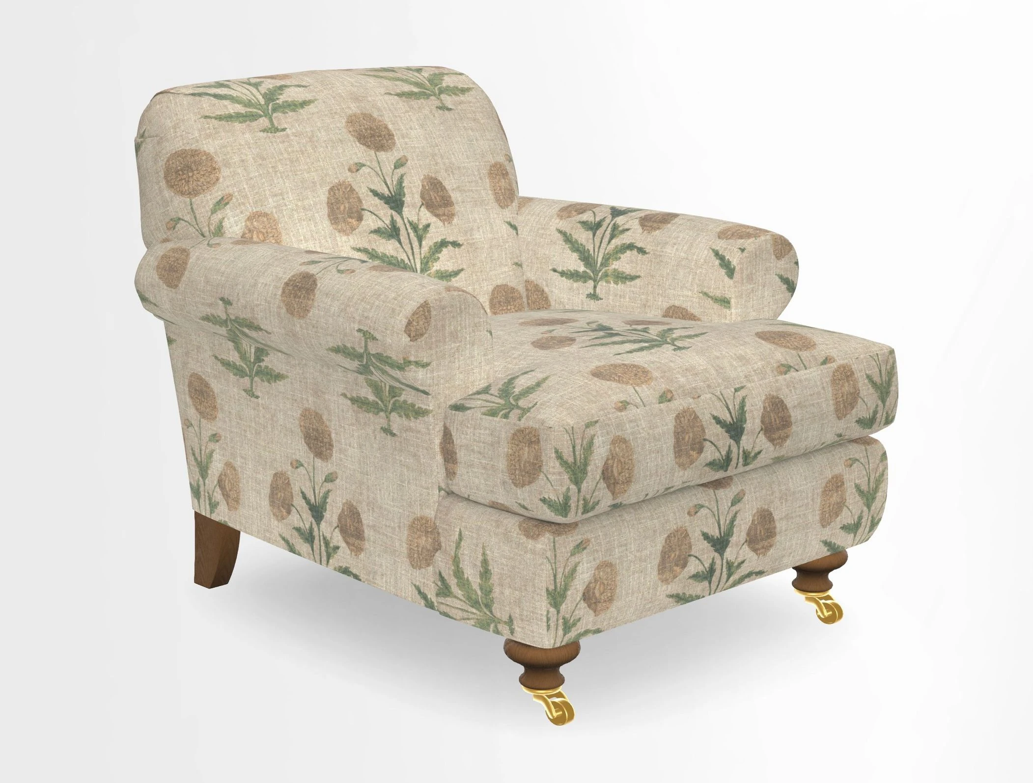 Hampton Chair in Two Tone Plain Biscuit