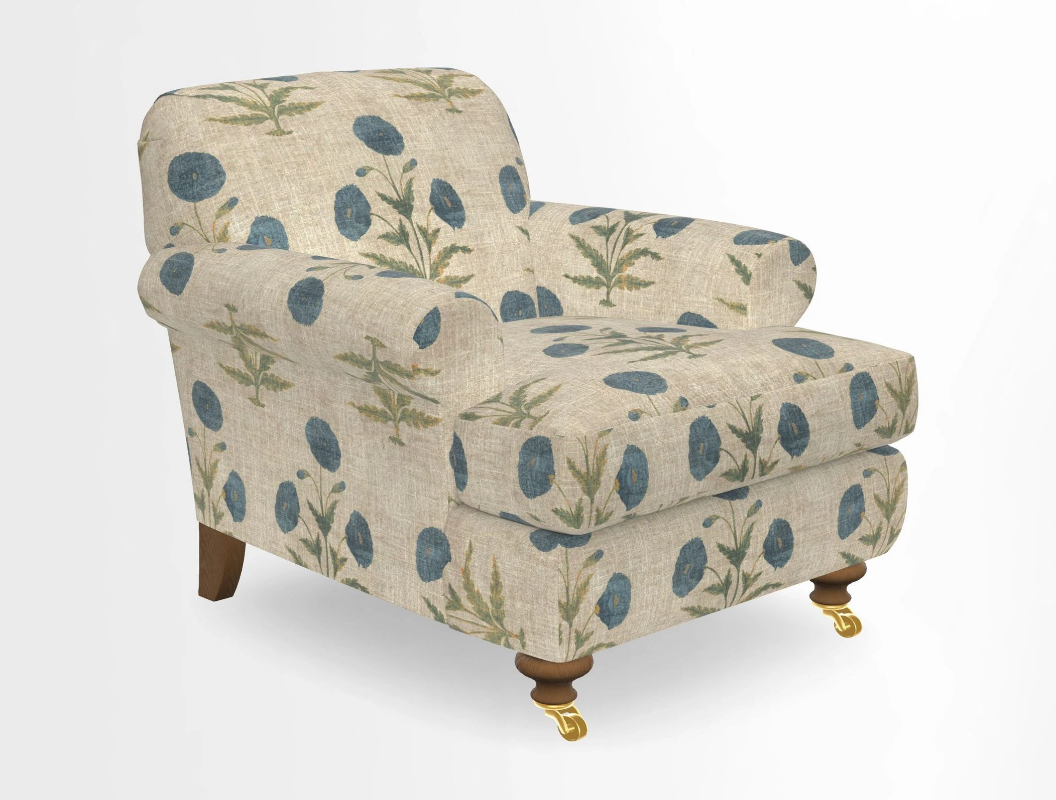 Hampton Chair in Two Tone Plain Biscuit