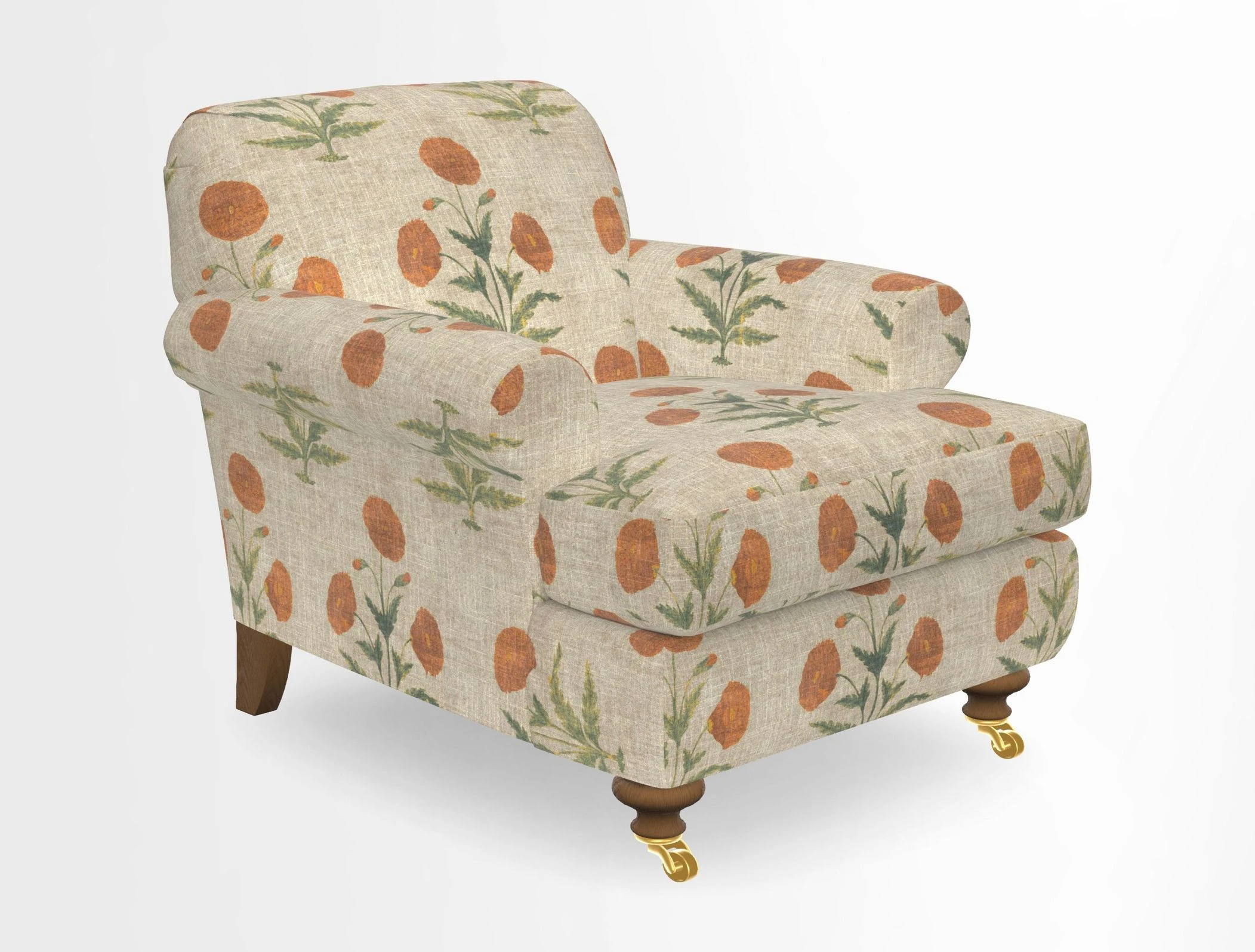 Hampton Chair in Two Tone Plain Biscuit