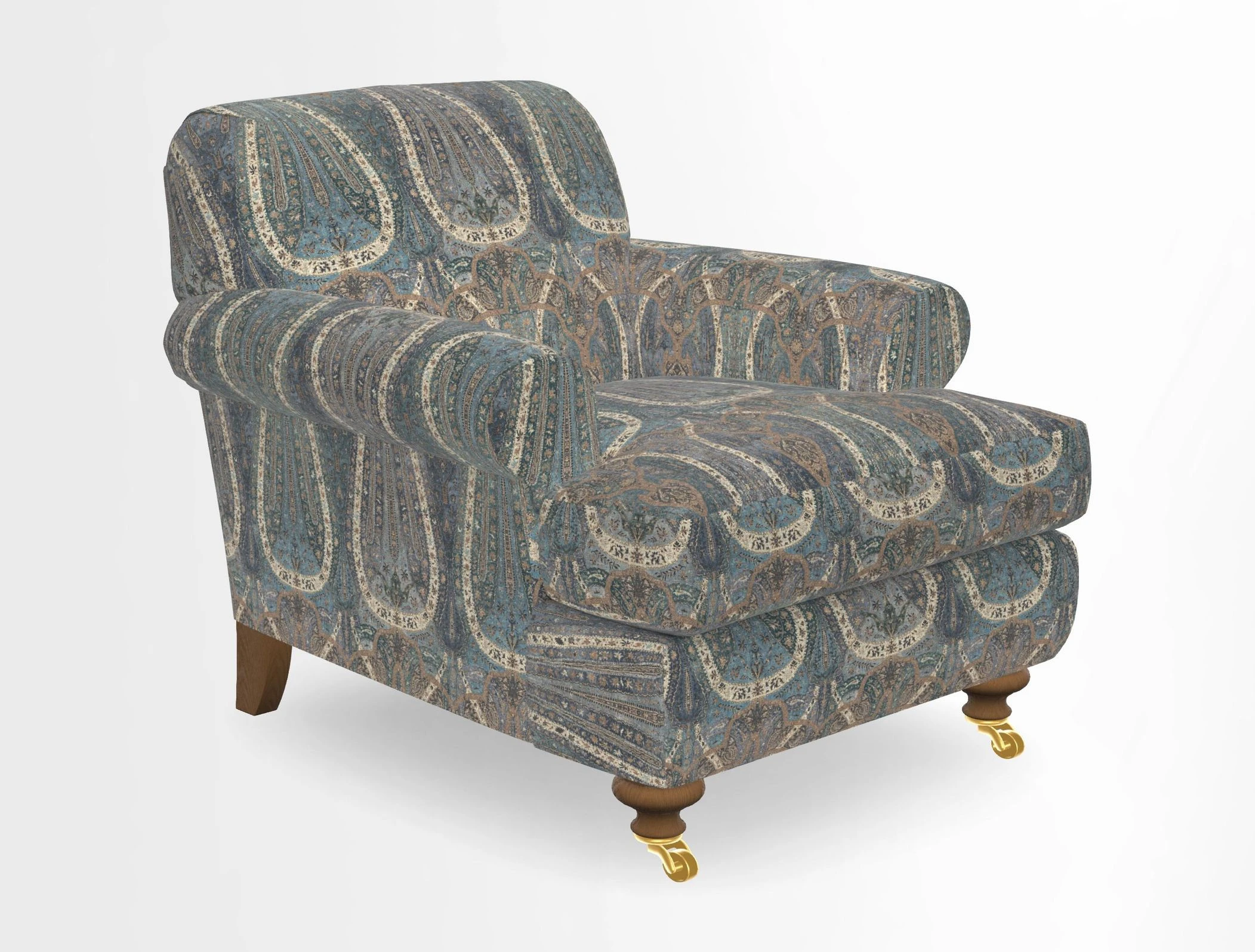 Hampton Chair in Two Tone Plain Biscuit