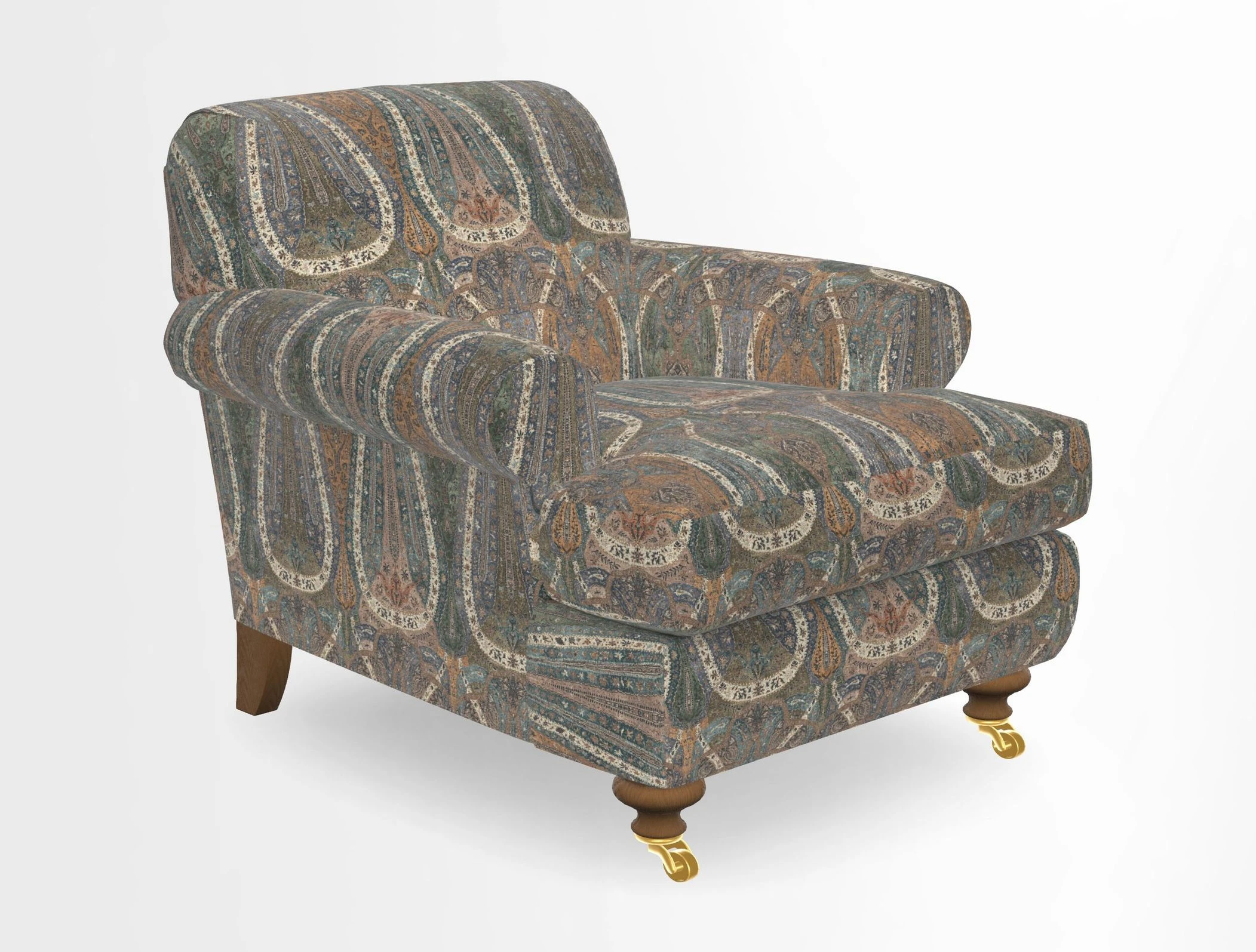 Hampton Chair in Two Tone Plain Biscuit