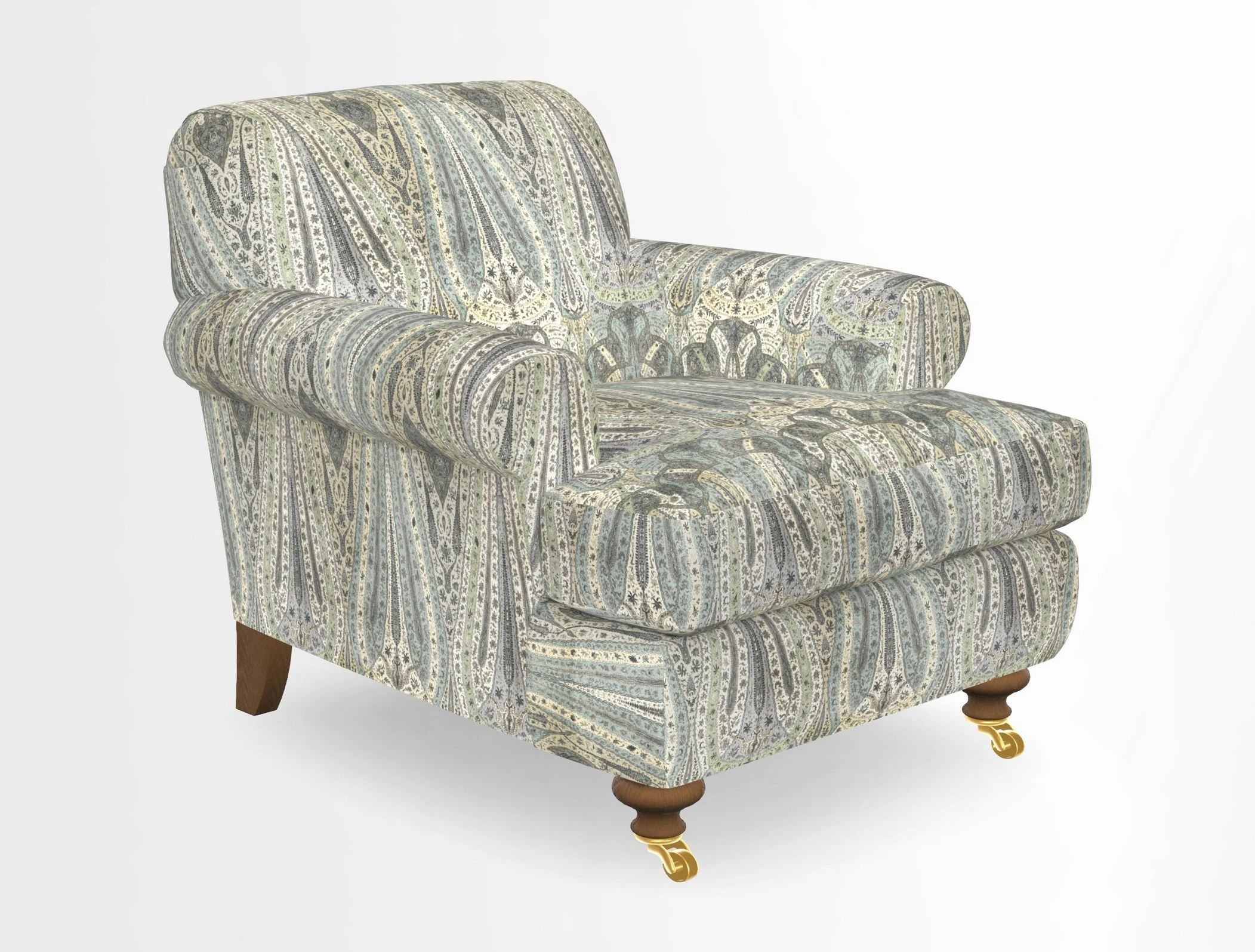 Hampton Chair in Two Tone Plain Biscuit