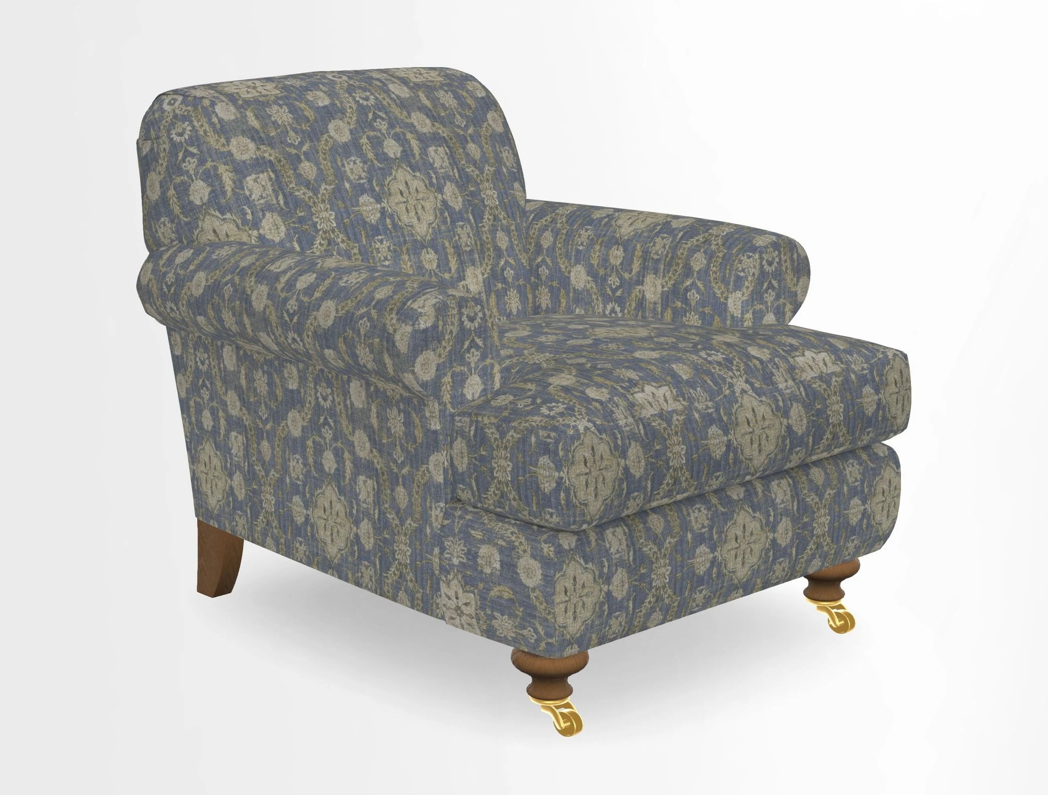 Hampton Chair in Two Tone Plain Biscuit