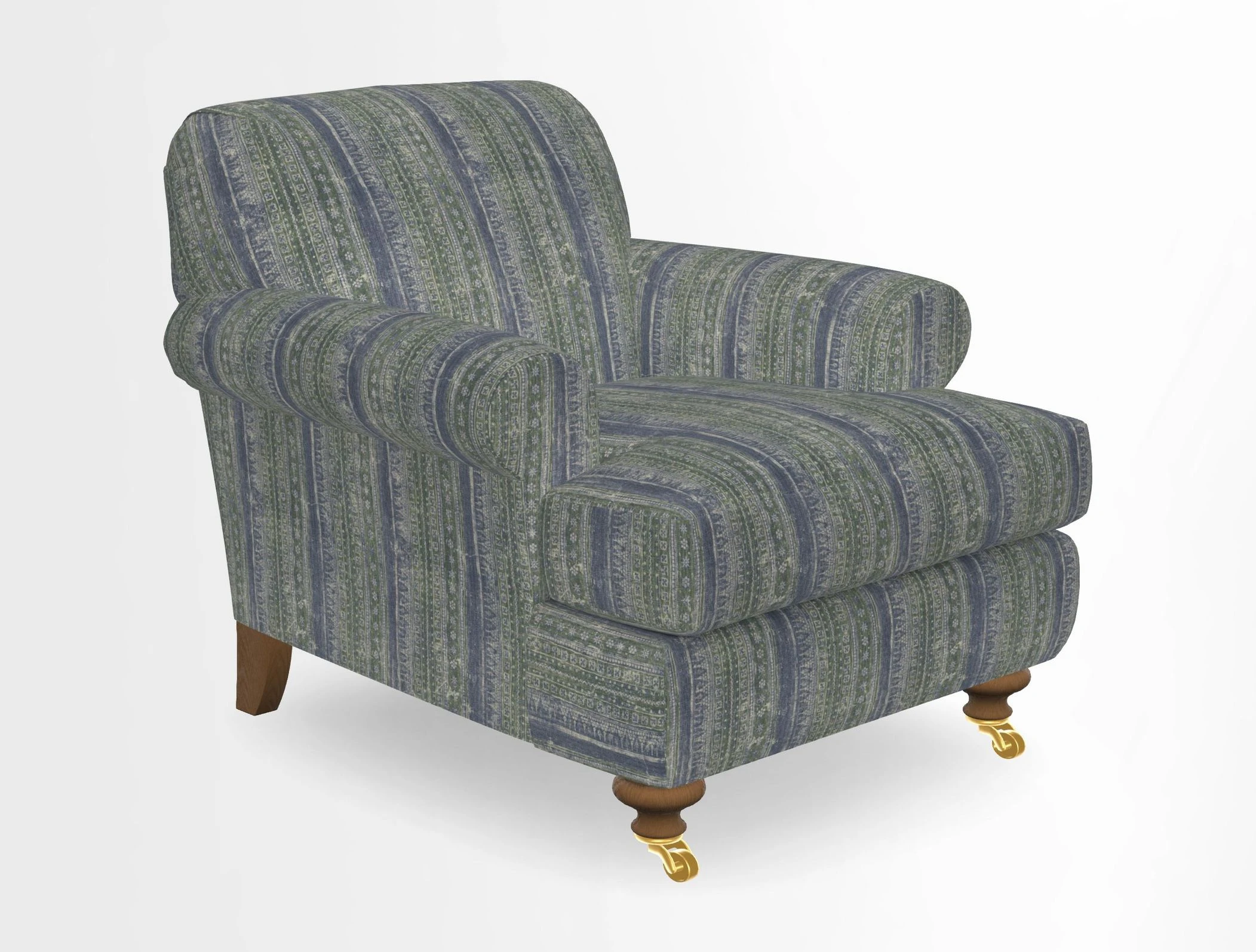 Hampton Chair in Two Tone Plain Biscuit